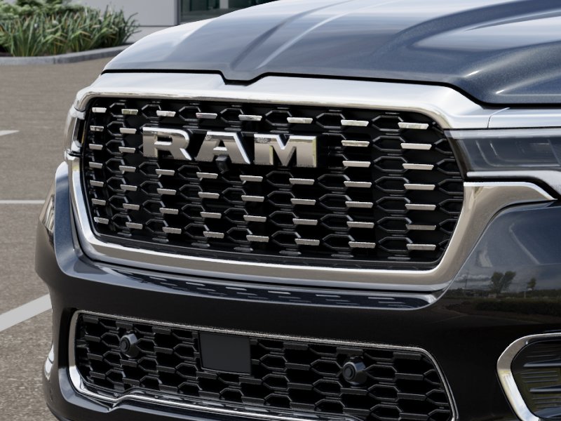 New 2026 Diamond Black Crystal Pearl-Coat Exterior Paint RAM Tungsten image 48