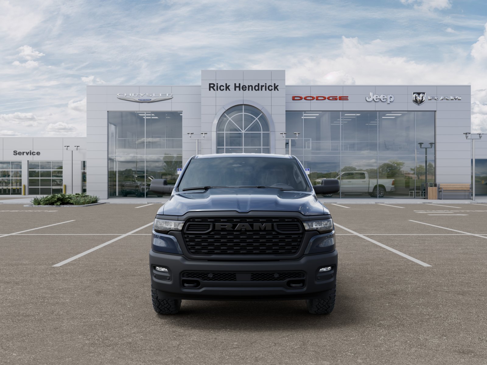 New 2026 Forged Blue Metallic Exterior Paint RAM Warlock image 6