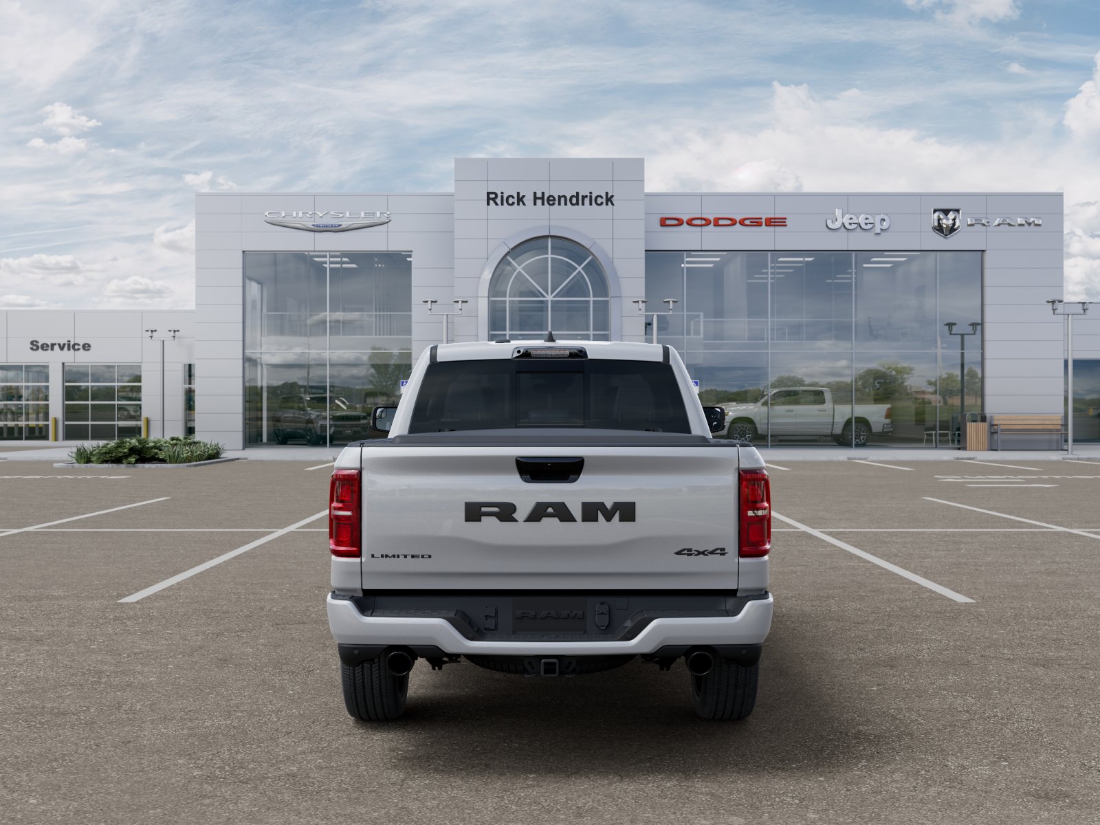New 2026 Ivory White Tri-Coat Pearlcoat RAM Limited image 33