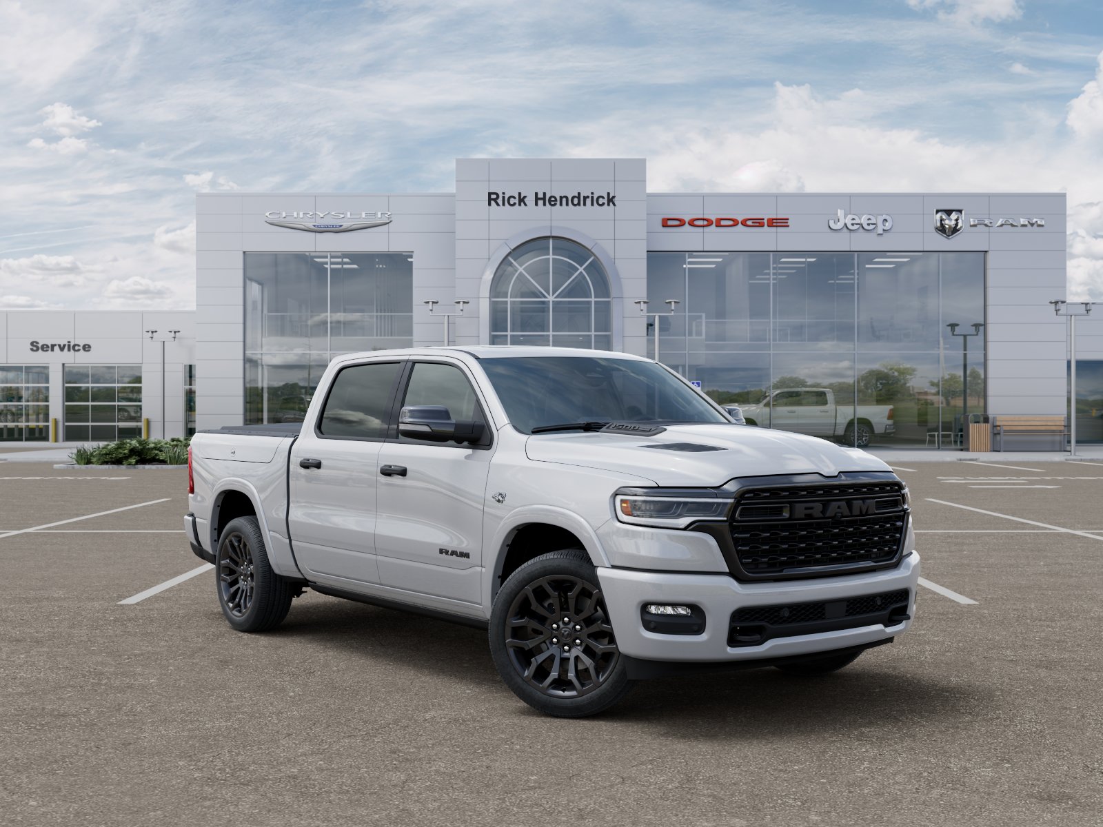 New 2026 Ivory White Tri-Coat Pearlcoat RAM Limited image 27