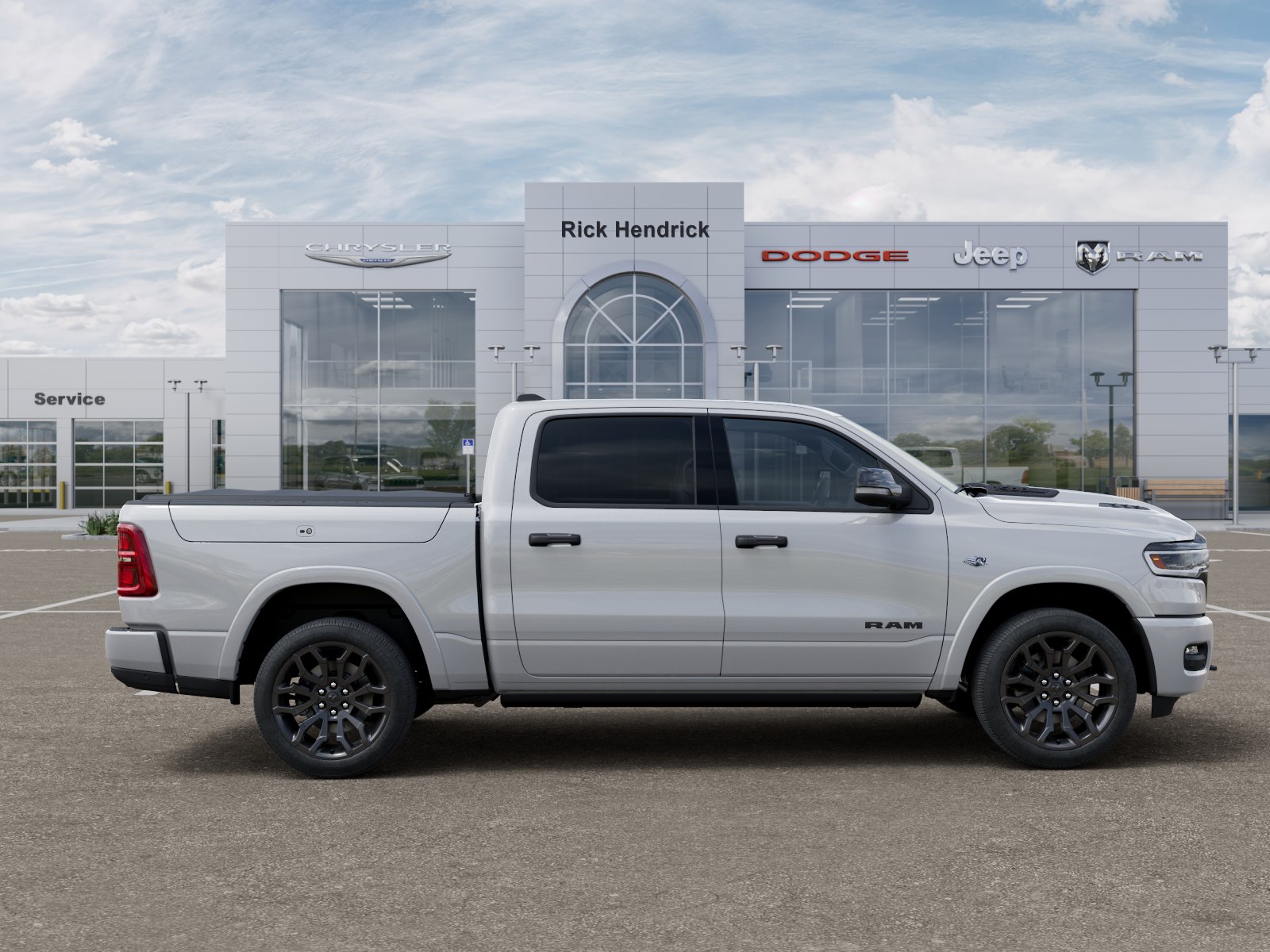 New 2026 Ivory White Tri-Coat Pearlcoat RAM Limited image 47