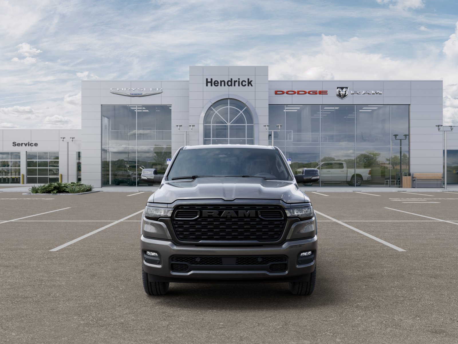 New 2026 Granite Crystal Metallic Clear-Coat Exterior Paint RAM Big Horn image 67