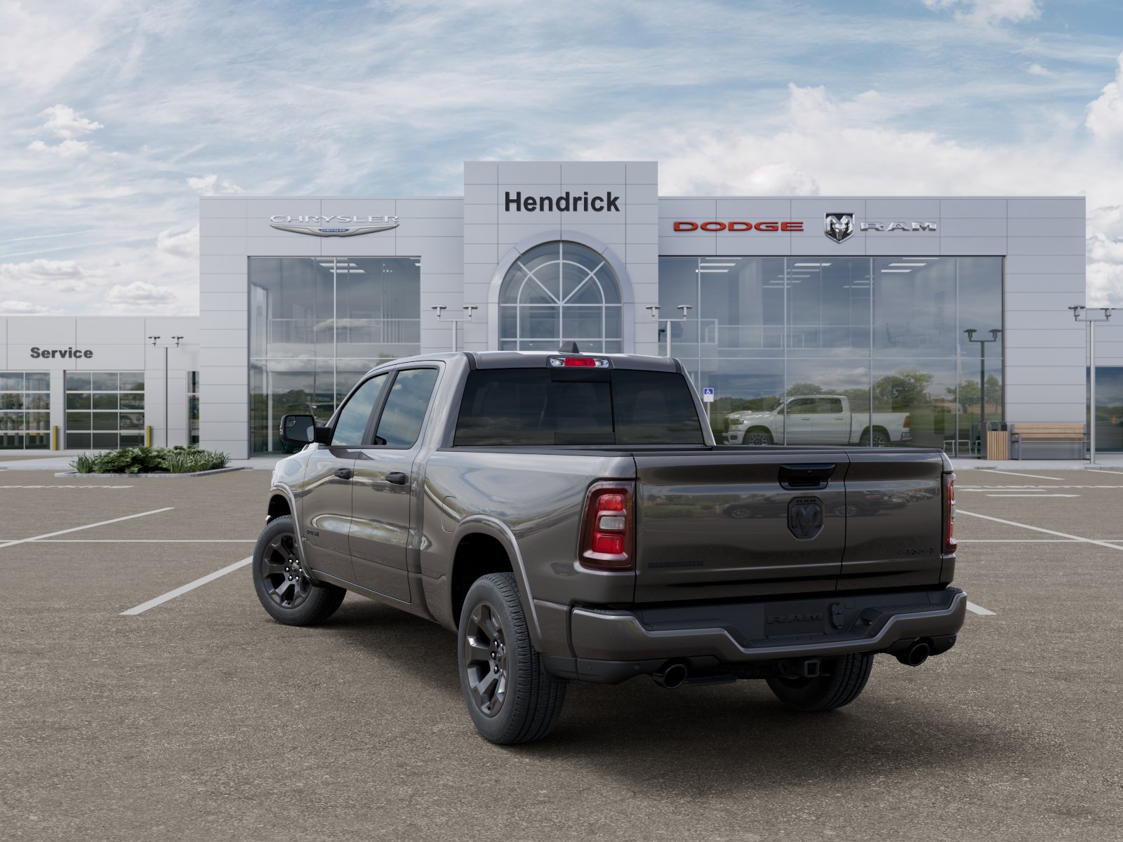 New 2026 Granite Crystal Metallic Clear-Coat Exterior Paint RAM Big Horn image 65
