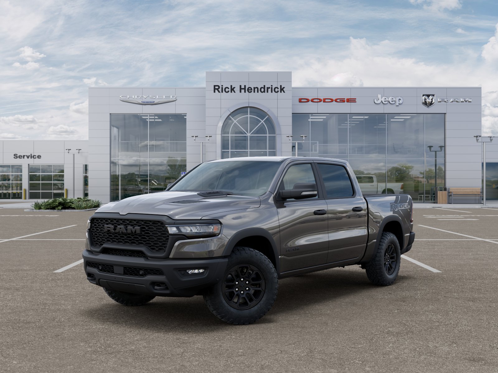 New 2026 Granite Crystal Metallic Clear-Coat Exterior Paint RAM Rebel image 35