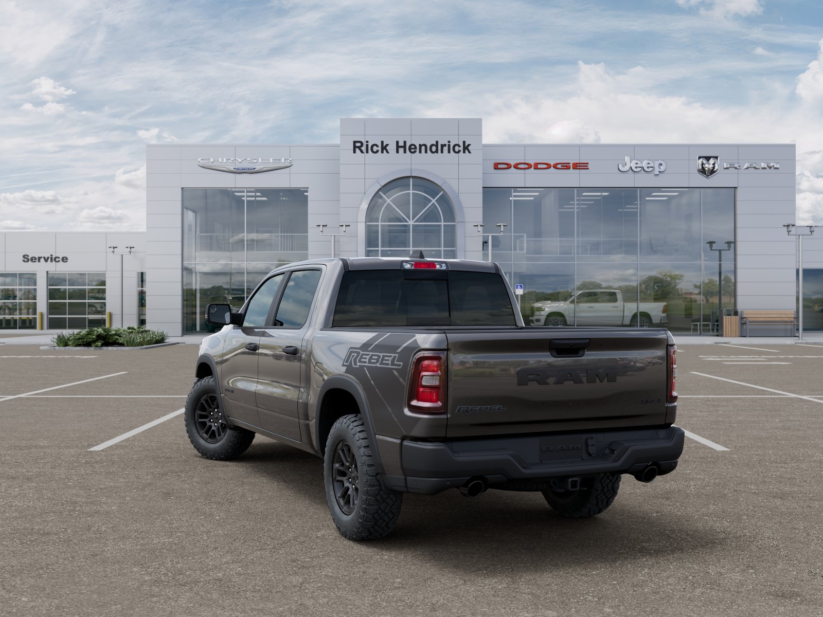New 2026 Granite Crystal Metallic Clear-Coat Exterior Paint RAM Rebel image 37