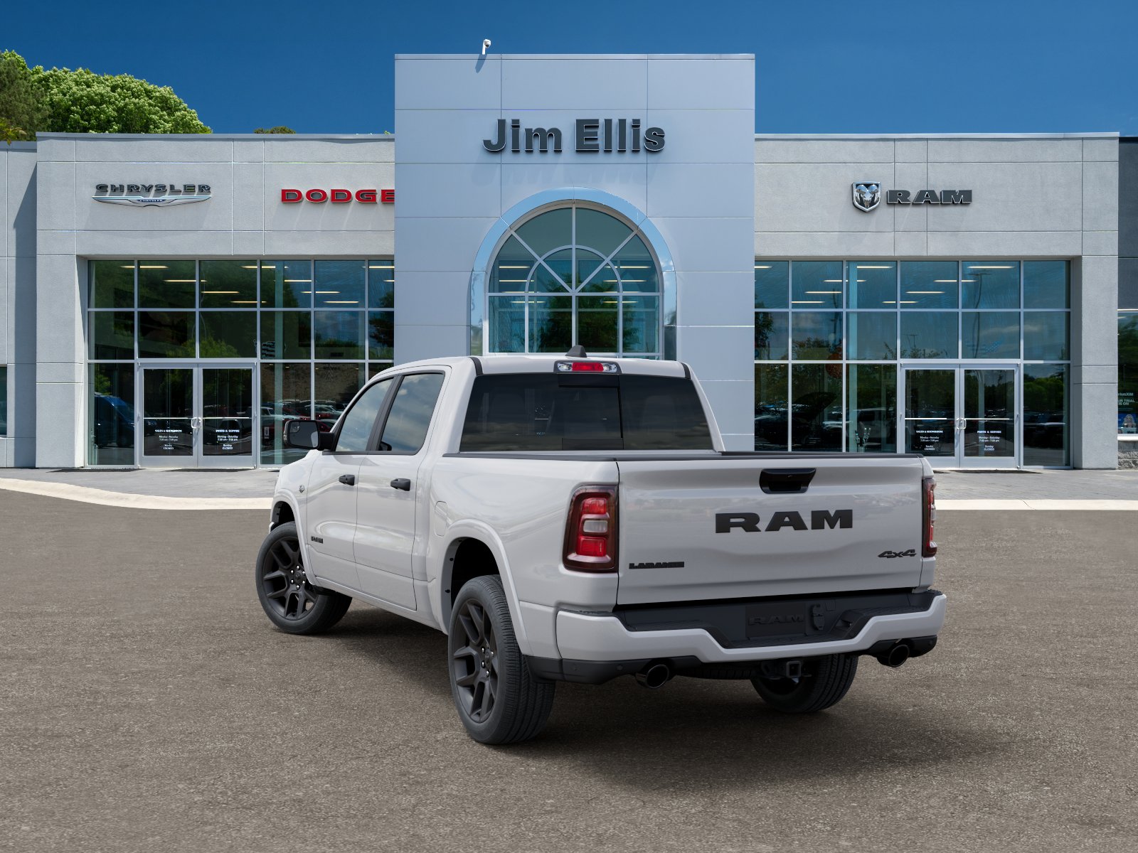 New 2026 Ivory White Tri-Coat Pearl-Coat Exterior Paint RAM Laramie image 29