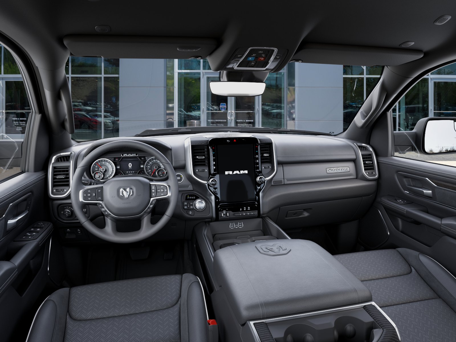 New 2026 Ivory White Tri-Coat Pearl-Coat Exterior Paint RAM Laramie image 40
