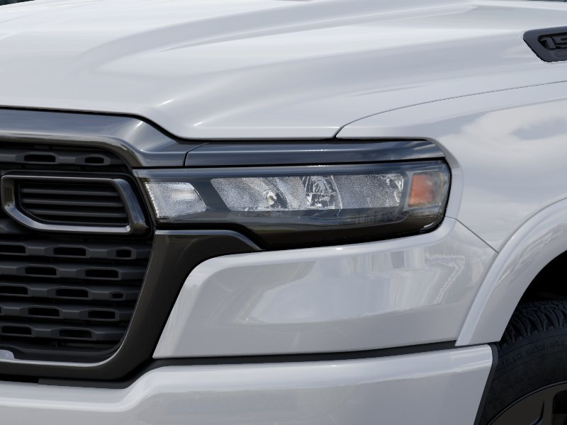 New 2026 Bright White Clear-Coat Exterior Paint RAM Big Horn image 45