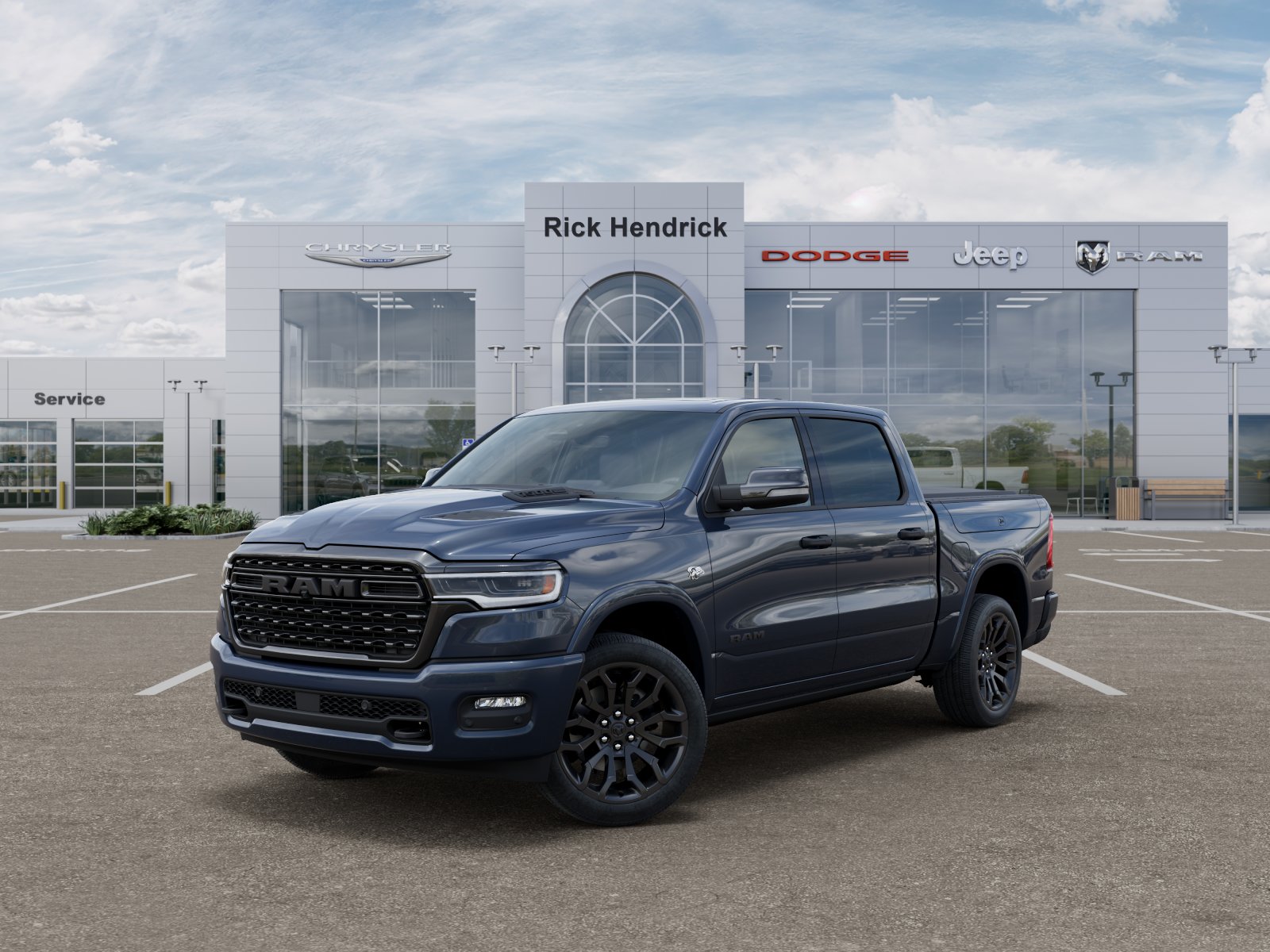 New 2026 Forged Blue Metallic Exterior Paint RAM Limited image 37