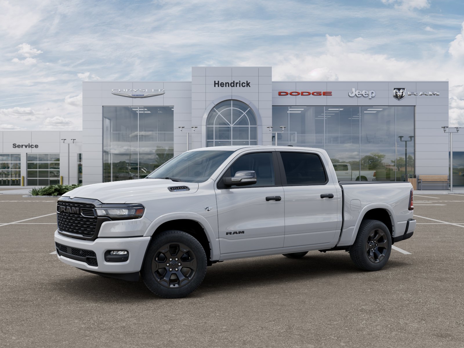 New 2026 Bright White Clearcoat RAM Big Horn image 38