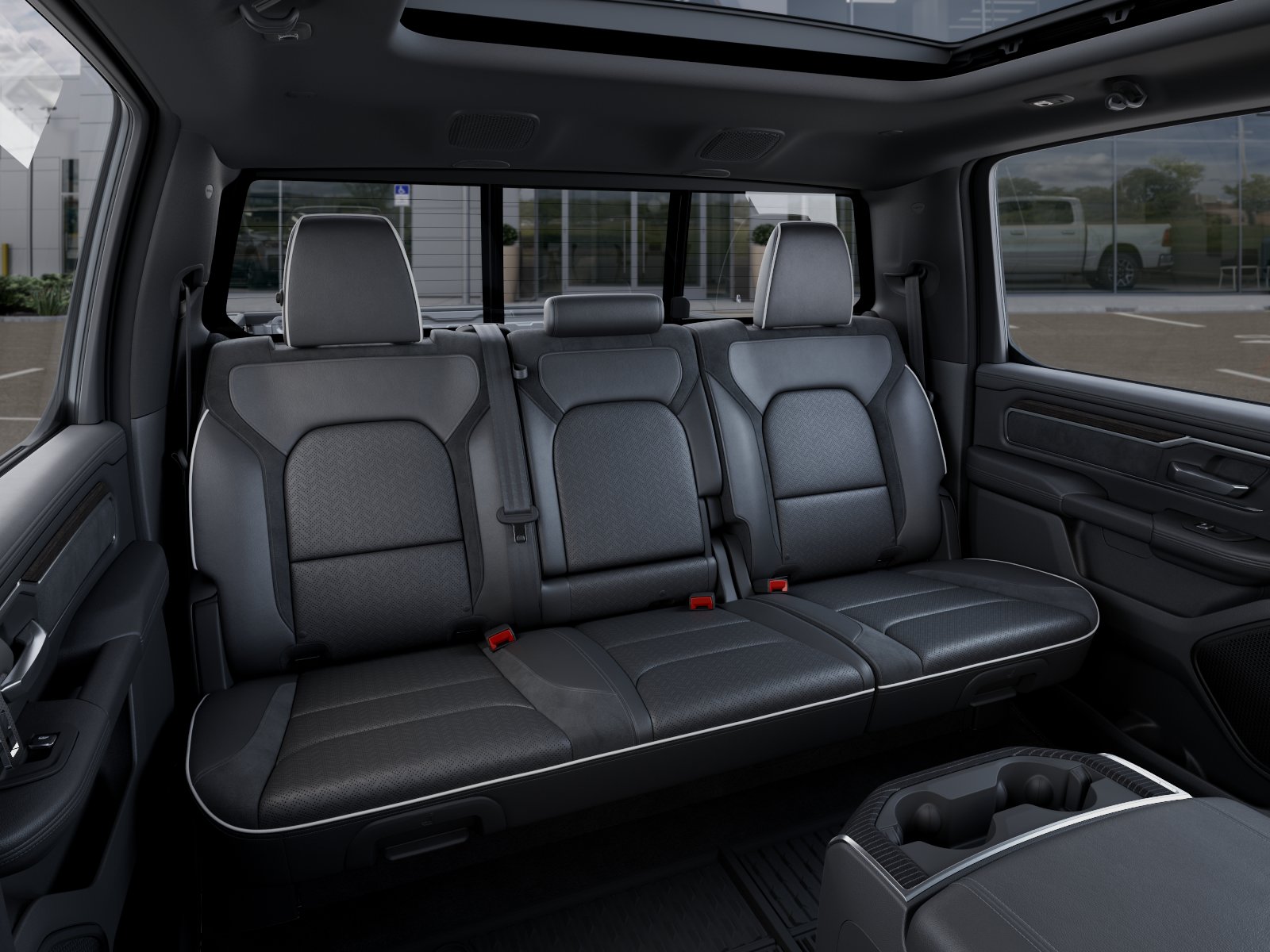New 2026 Bright White Clear-Coat Exterior Paint RAM Laramie image 41