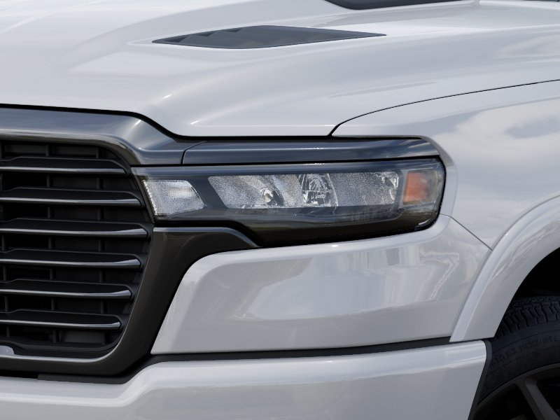 New 2026 Bright White Clear-Coat Exterior Paint RAM Laramie image 36