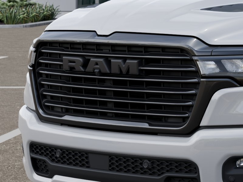 New 2026 Bright White Clear-Coat Exterior Paint RAM Laramie image 37