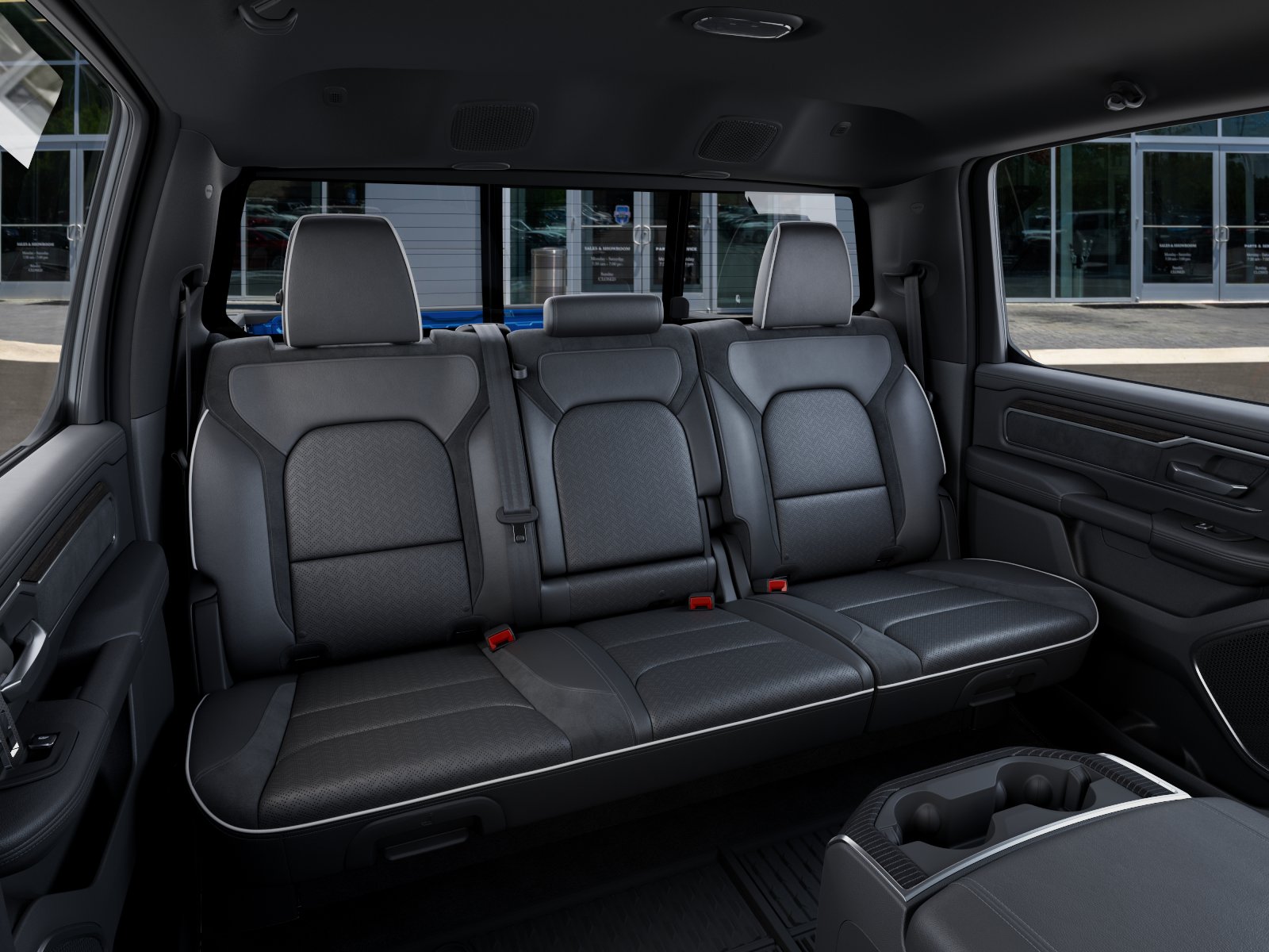 New 2026 Hydro Blue Pearl-Coat Exterior Paint RAM Laramie image 41