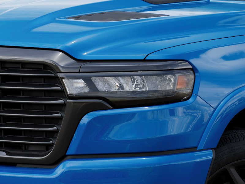 New 2026 Hydro Blue Pearl-Coat Exterior Paint RAM Laramie image 36