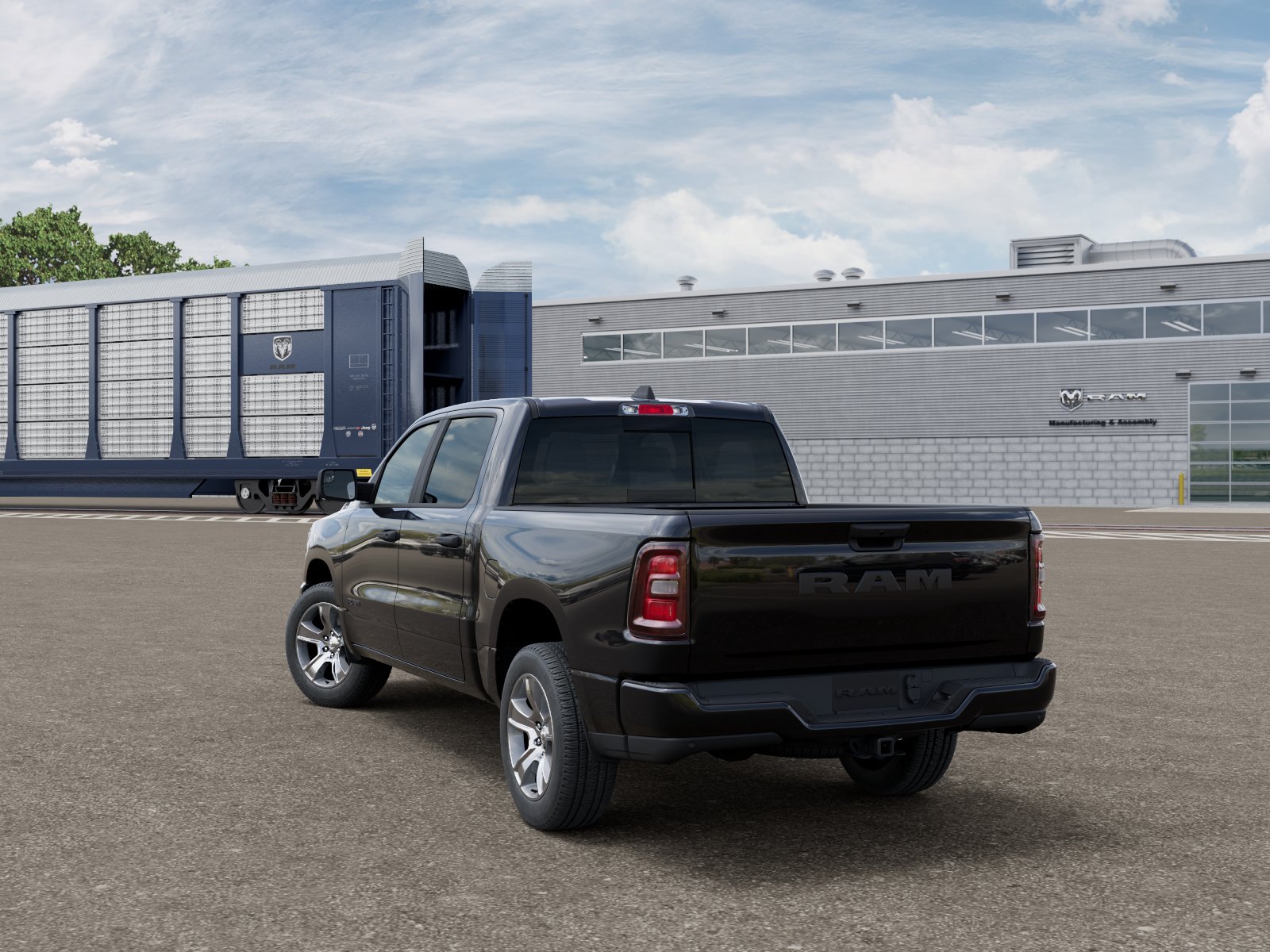 New 2026 Diamond Black Crystal Pearlcoat RAM  image 4