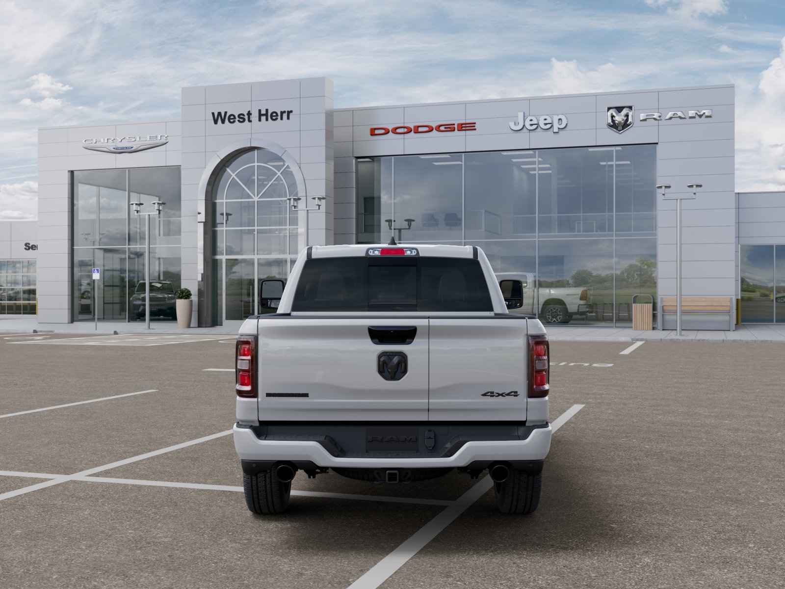 New 2026 Bright White Clear-Coat Exterior Paint RAM Big Horn/Lone Star image 19