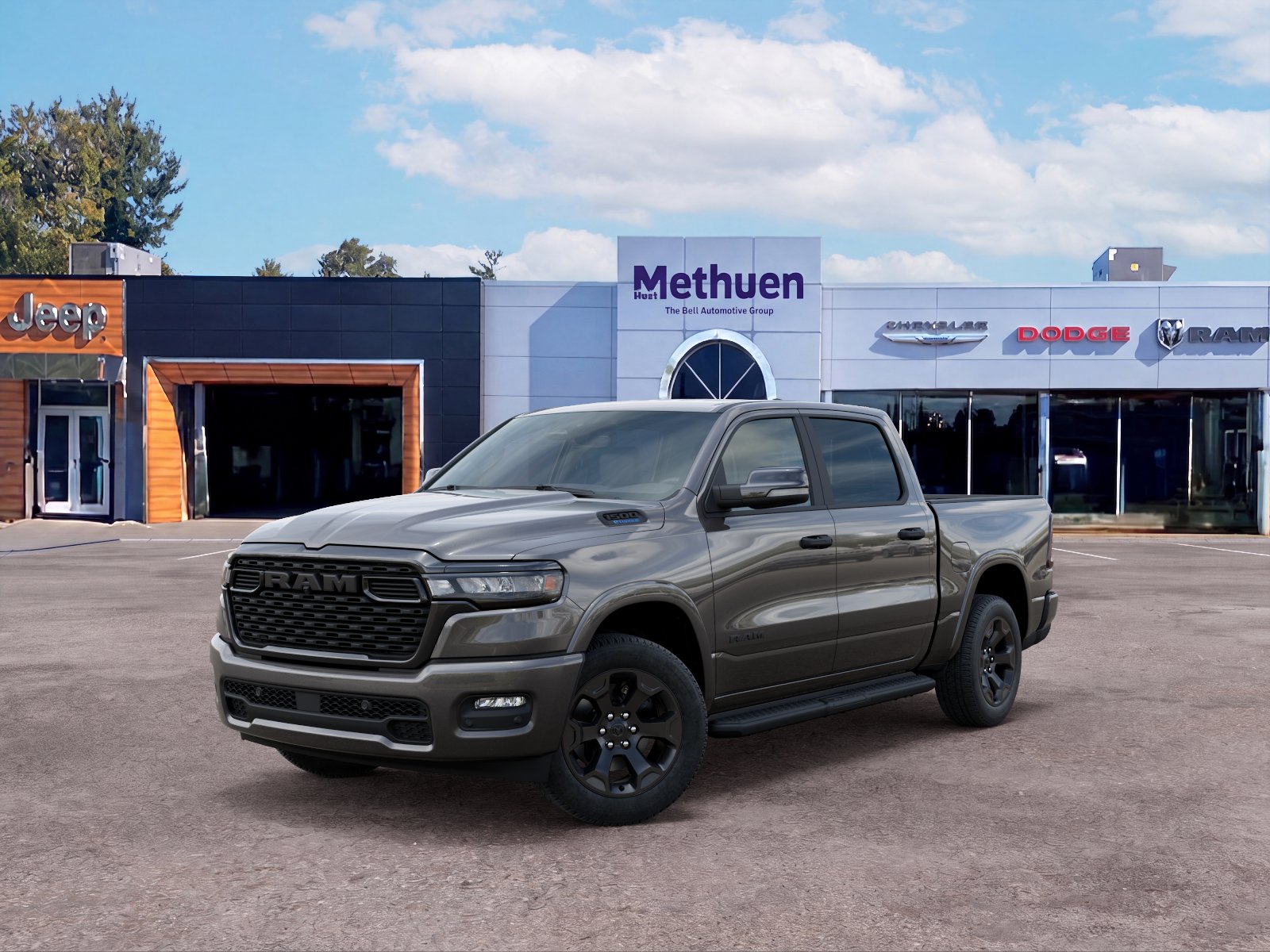 New 2026 Granite Crystal Metallic Clear-Coat Exterior Paint RAM Big Horn image 27