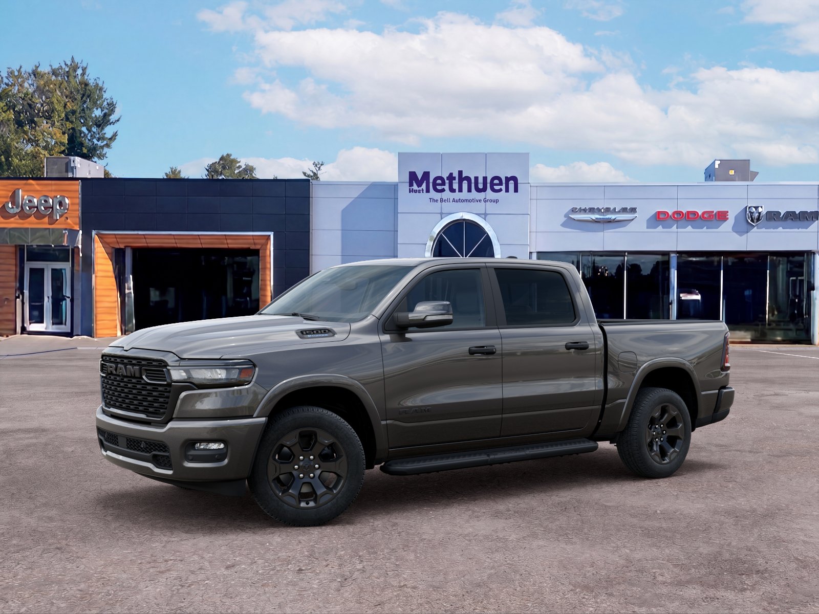 New 2026 Granite Crystal Metallic Clear-Coat Exterior Paint RAM Big Horn image 28