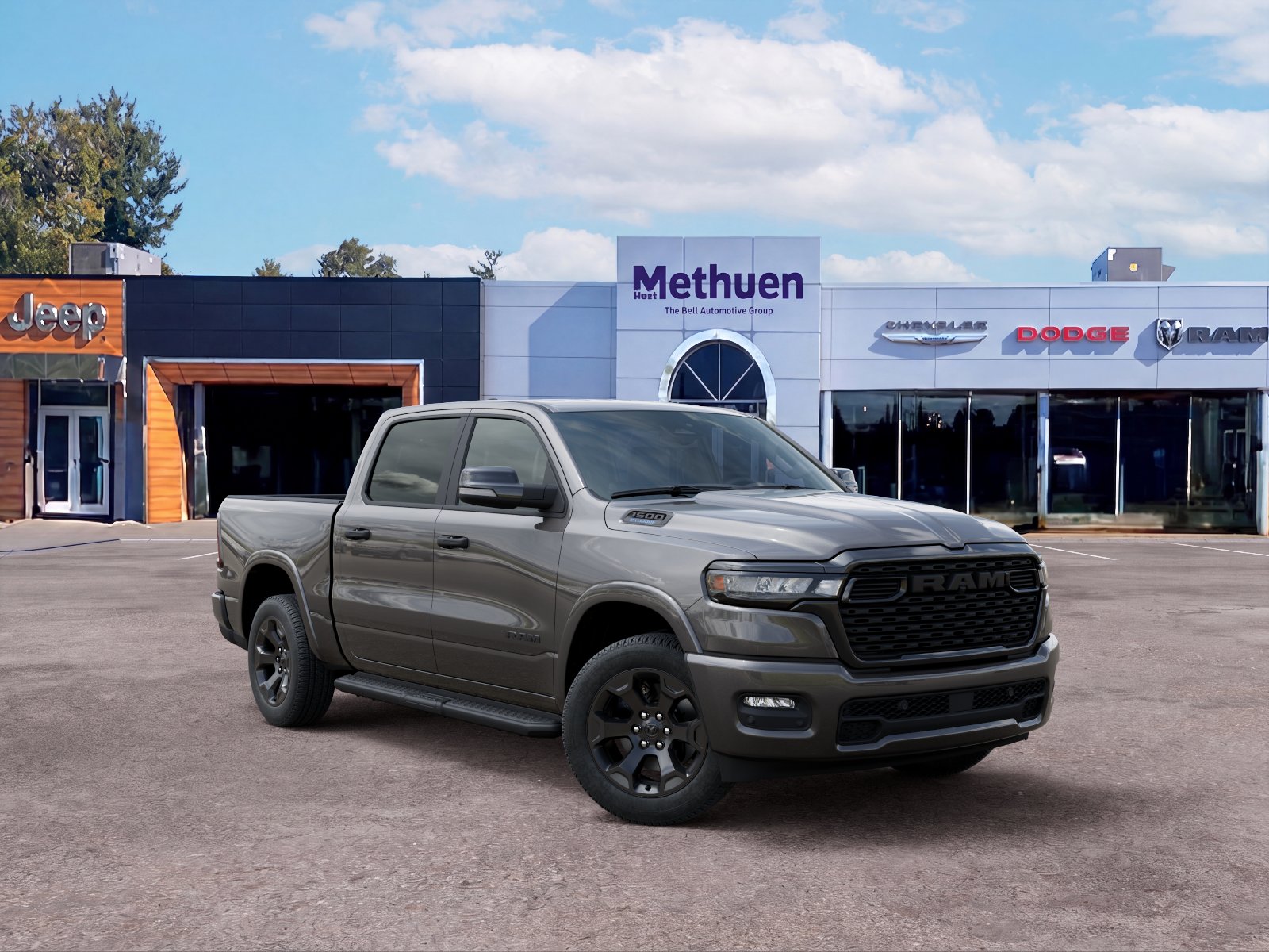 New 2026 Granite Crystal Metallic Clear-Coat Exterior Paint RAM Big Horn image 31