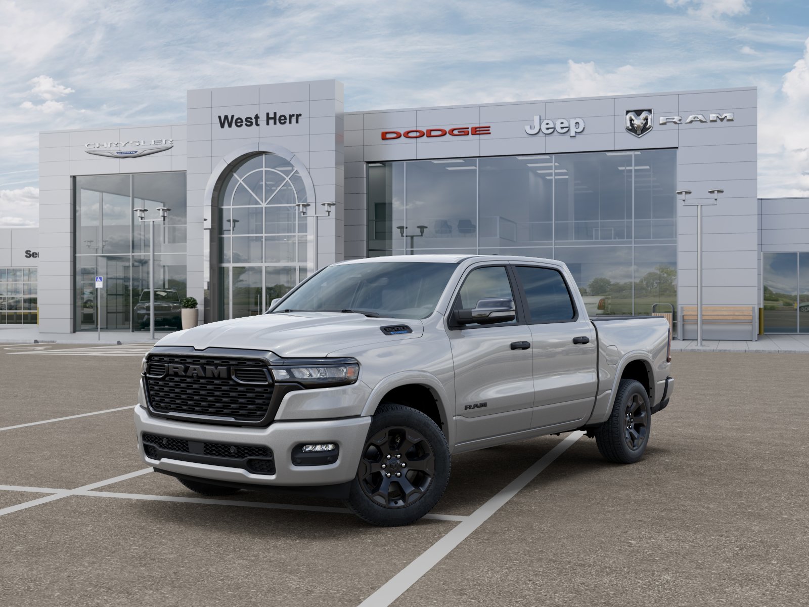 New 2026 Ram 1500 Big Horn Crew Cab in #DLT260521 | West Herr Auto