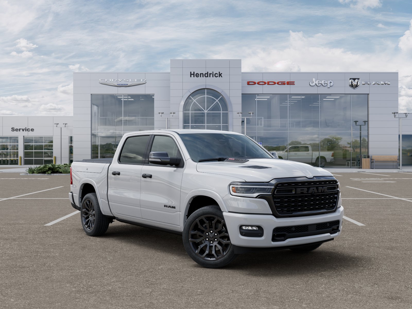 New 2026 Bright White Clearcoat RAM Limited image 35