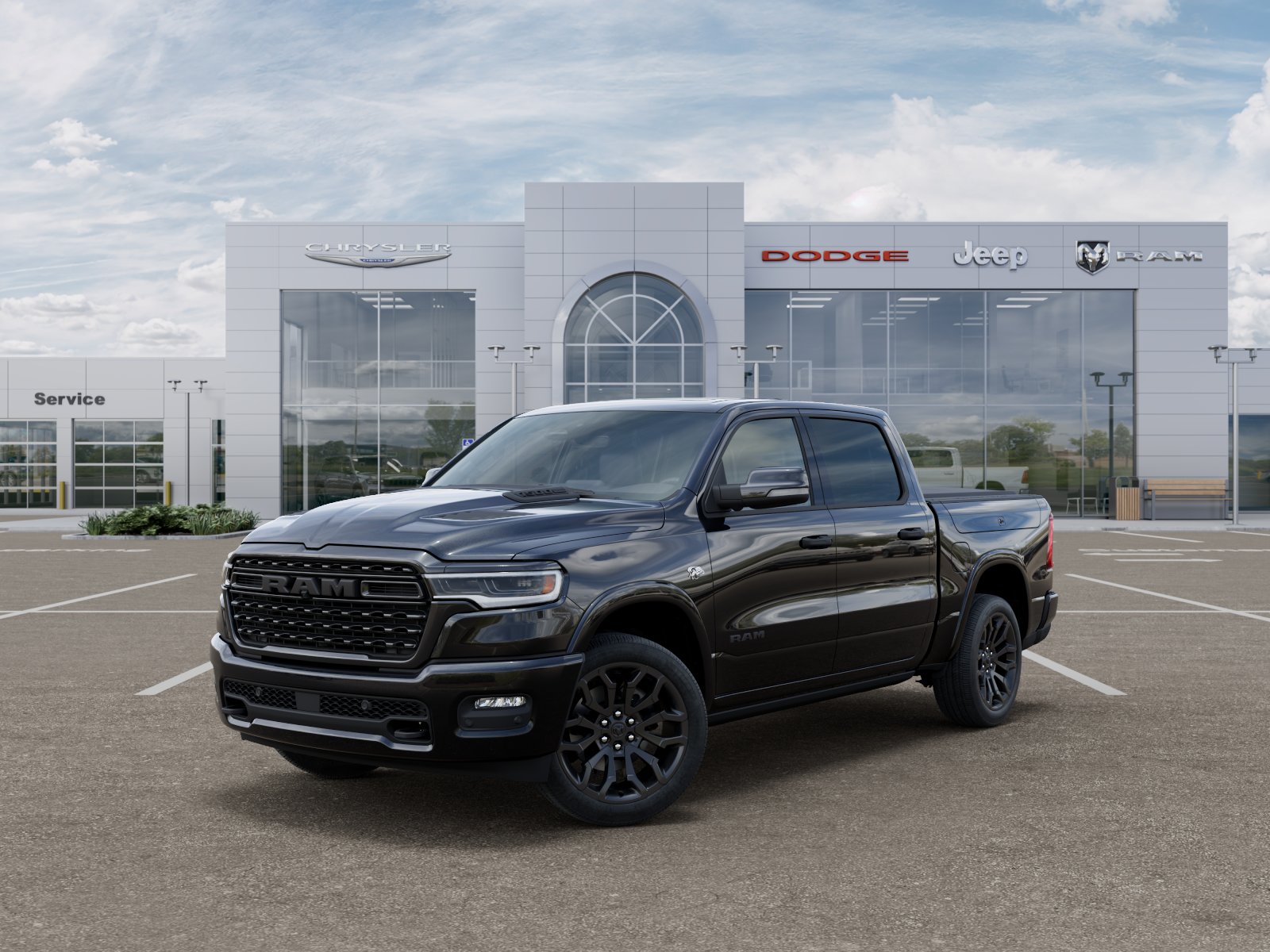 New 2026 Diamond Black Crystal Pearl-Coat Exterior Paint RAM Limited image 68