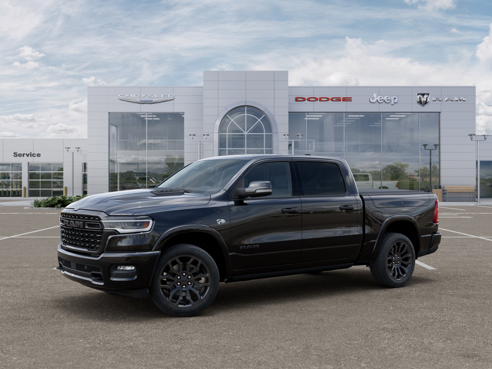 New 2026 Diamond Black Crystal Pearl-Coat Exterior Paint RAM Limited image 67