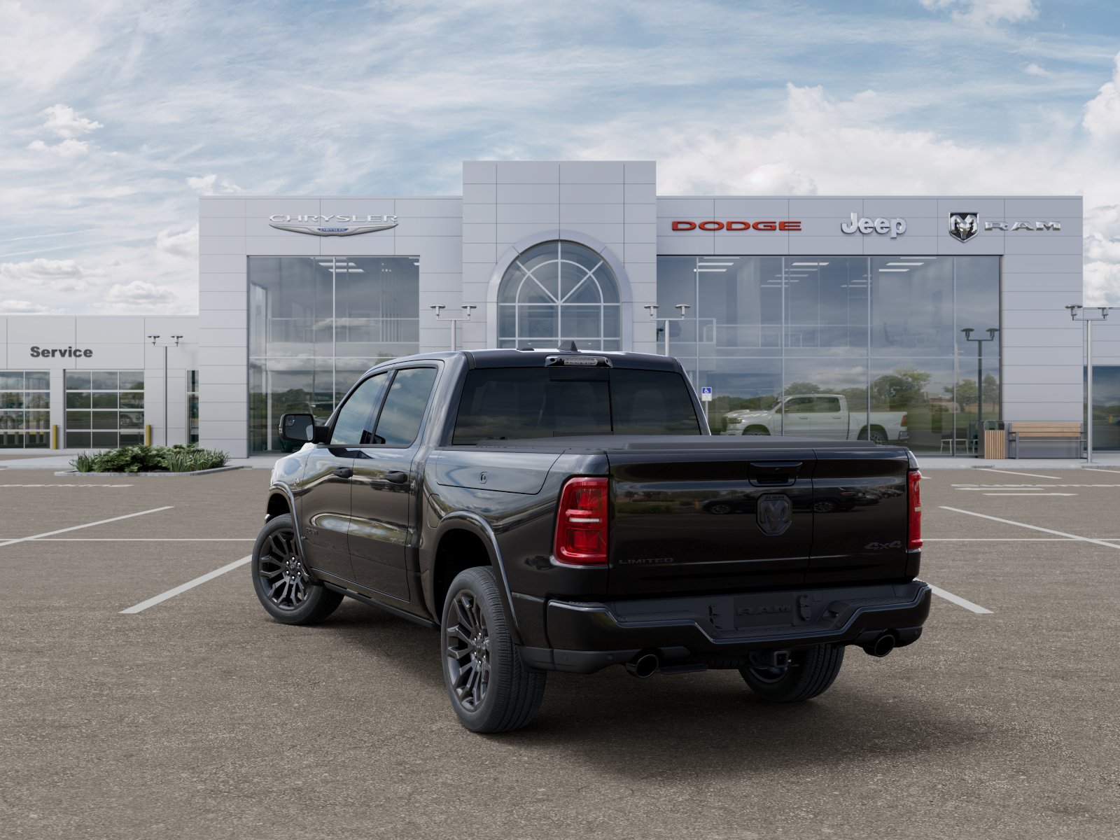 New 2026 Diamond Black Crystal Pearl-Coat Exterior Paint RAM Limited image 70