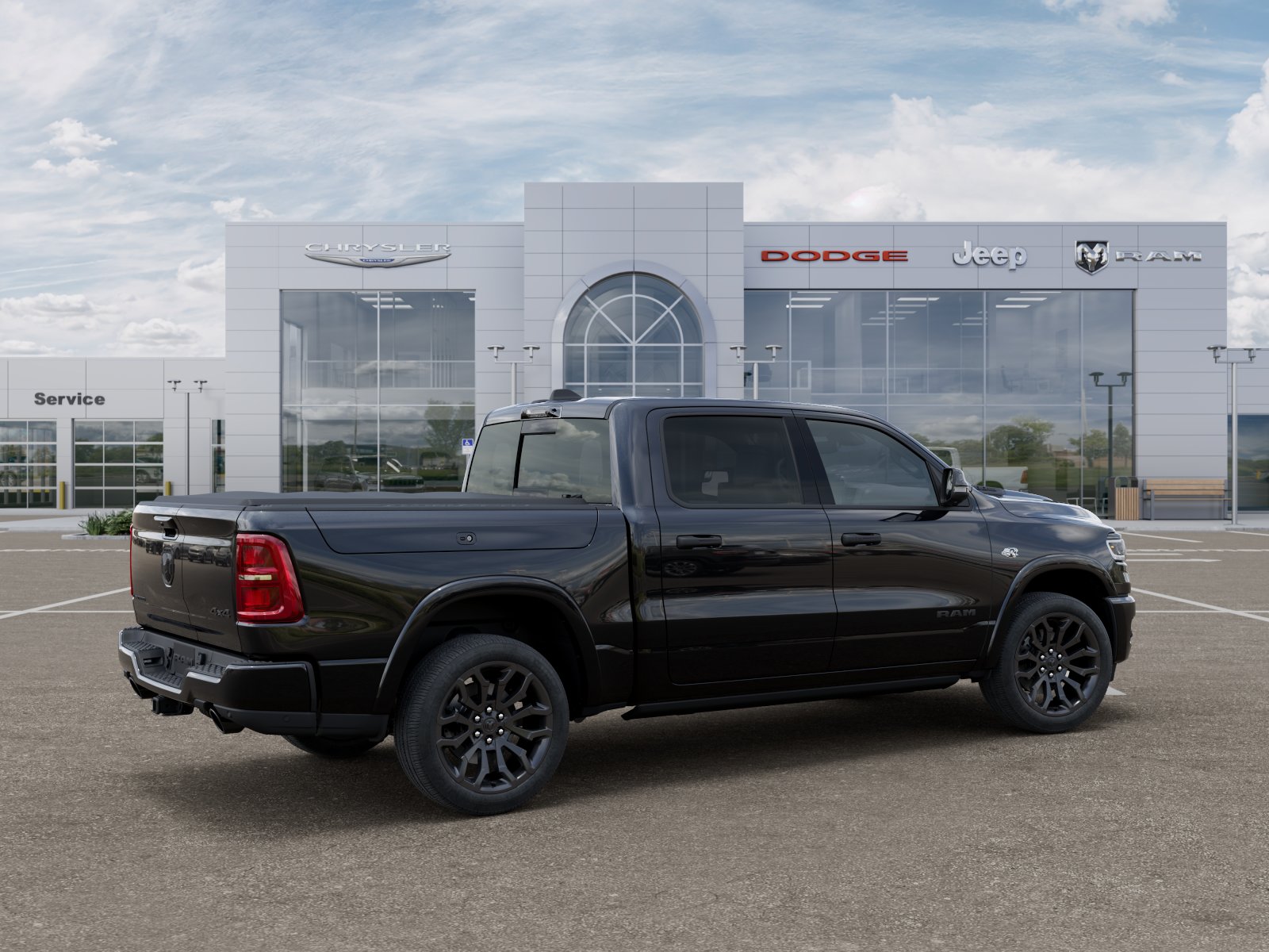 New 2026 Diamond Black Crystal Pearl-Coat Exterior Paint RAM Limited image 72