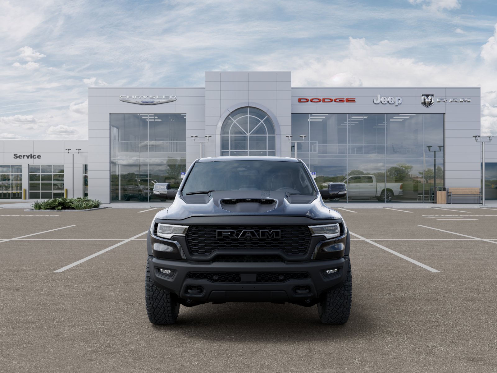 New 2026 Diamond Black Crystal Pearl-Coat Exterior Paint RAM RHO image 32
