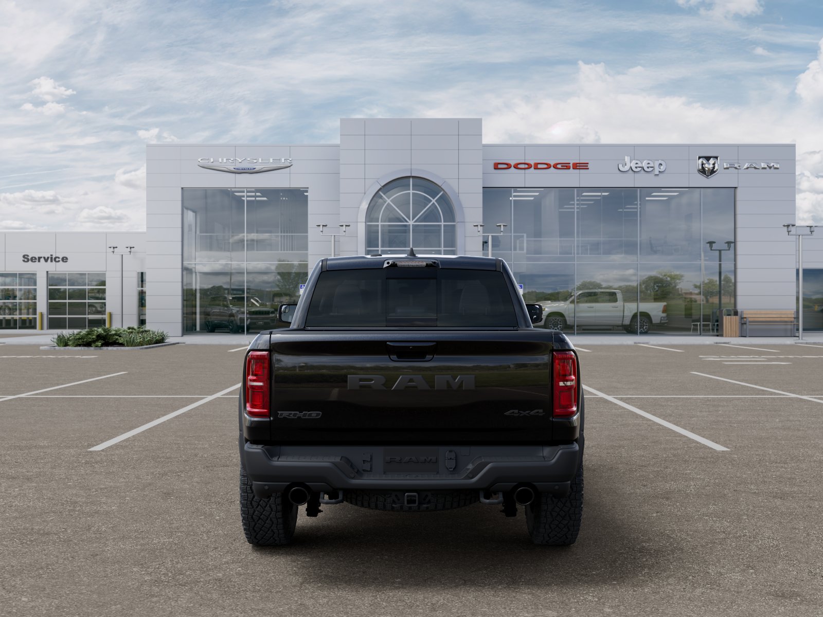 New 2026 Diamond Black Crystal Pearl-Coat Exterior Paint RAM RHO image 33