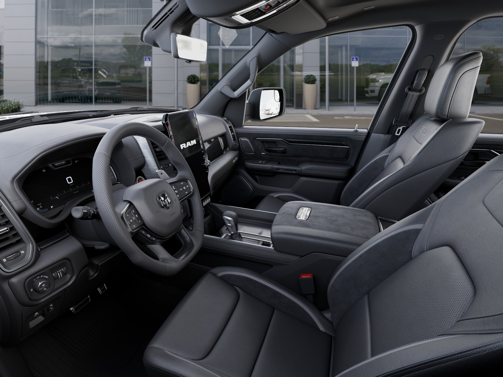New 2026 Diamond Black Crystal Pearl-Coat Exterior Paint RAM RHO image 48