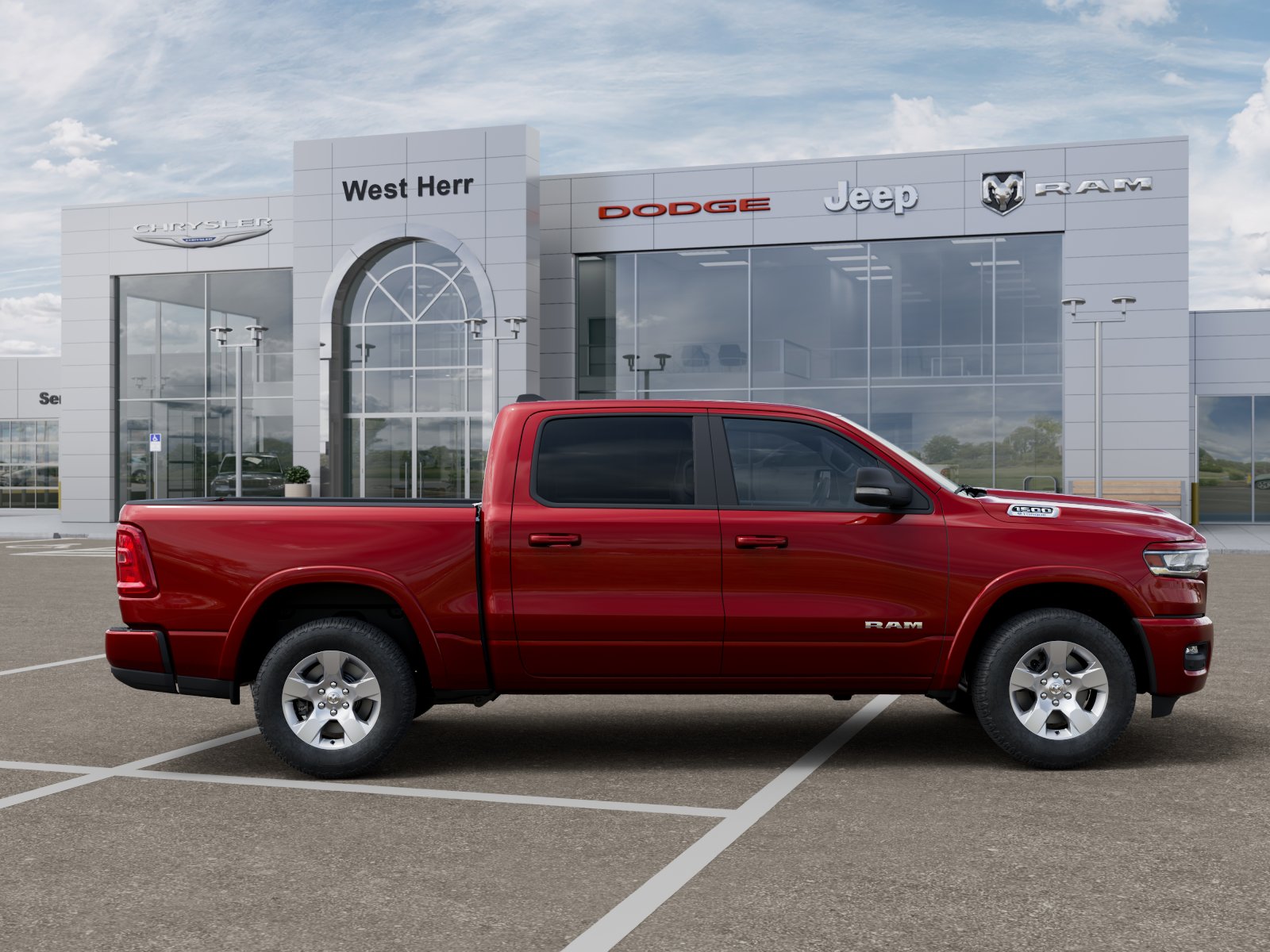 New 2026 Molten Red Pearlcoat Ram Big Horn image 21
