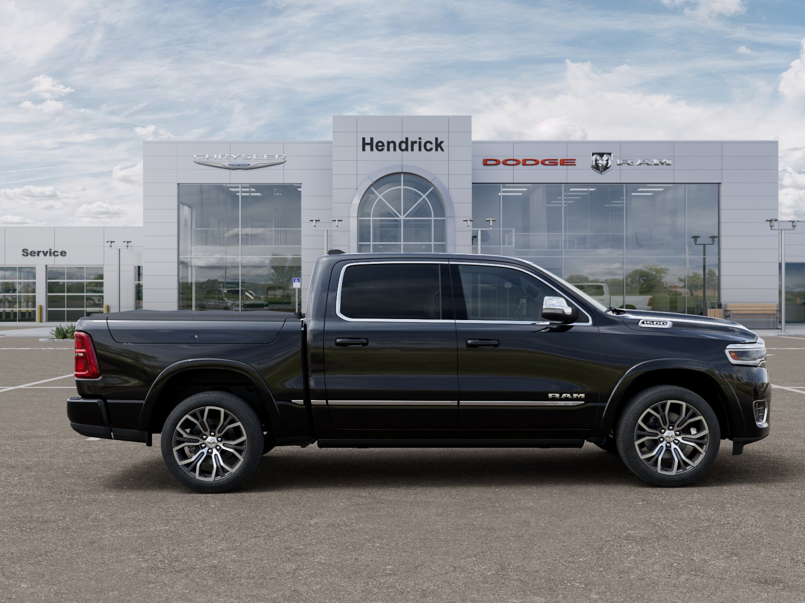 New 2026 Diamond Black Crystal Pearl-Coat Exterior Paint RAM Tungsten image 58