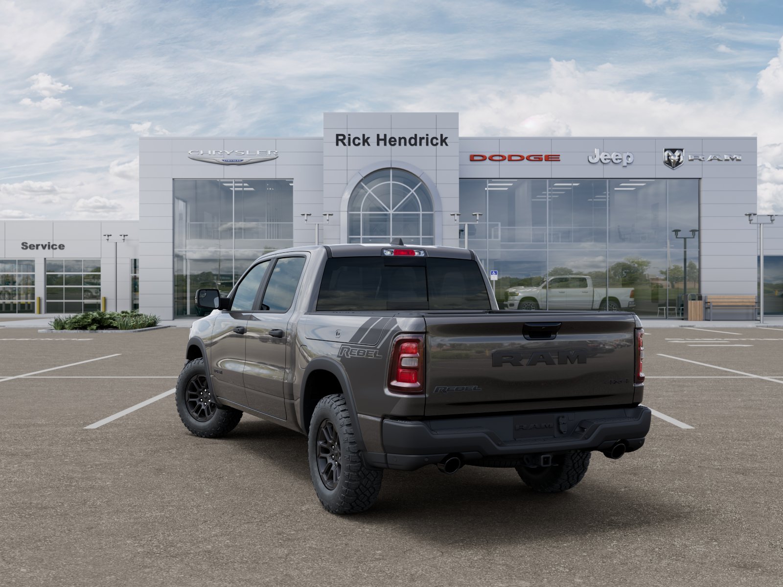 New 2026 Granite Crystal Metallic Clear-Coat Exterior Paint RAM Rebel image 35