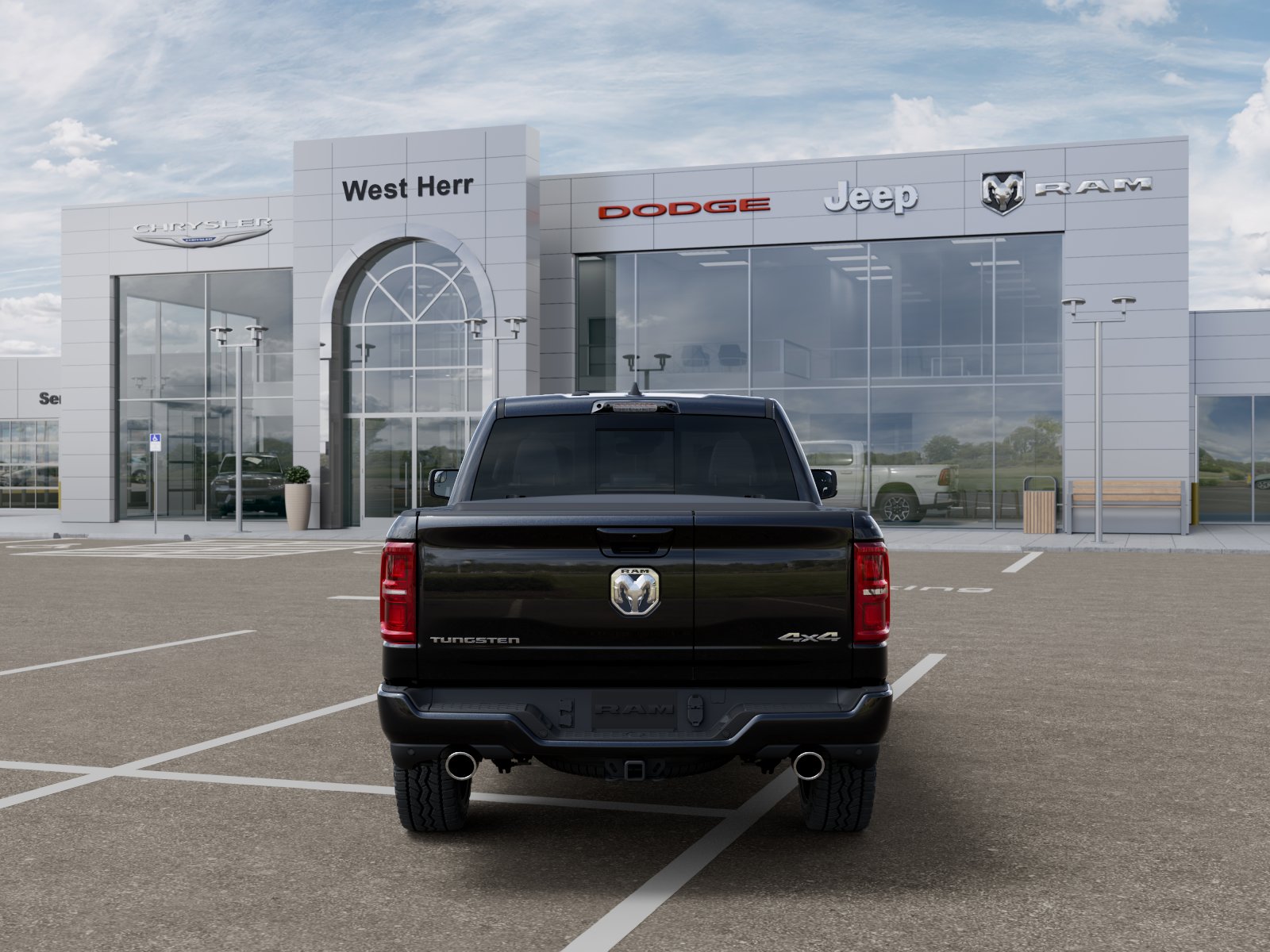 New 2026 Diamond Black Crystal Pearl-Coat Exterior Paint RAM Tungsten image 20