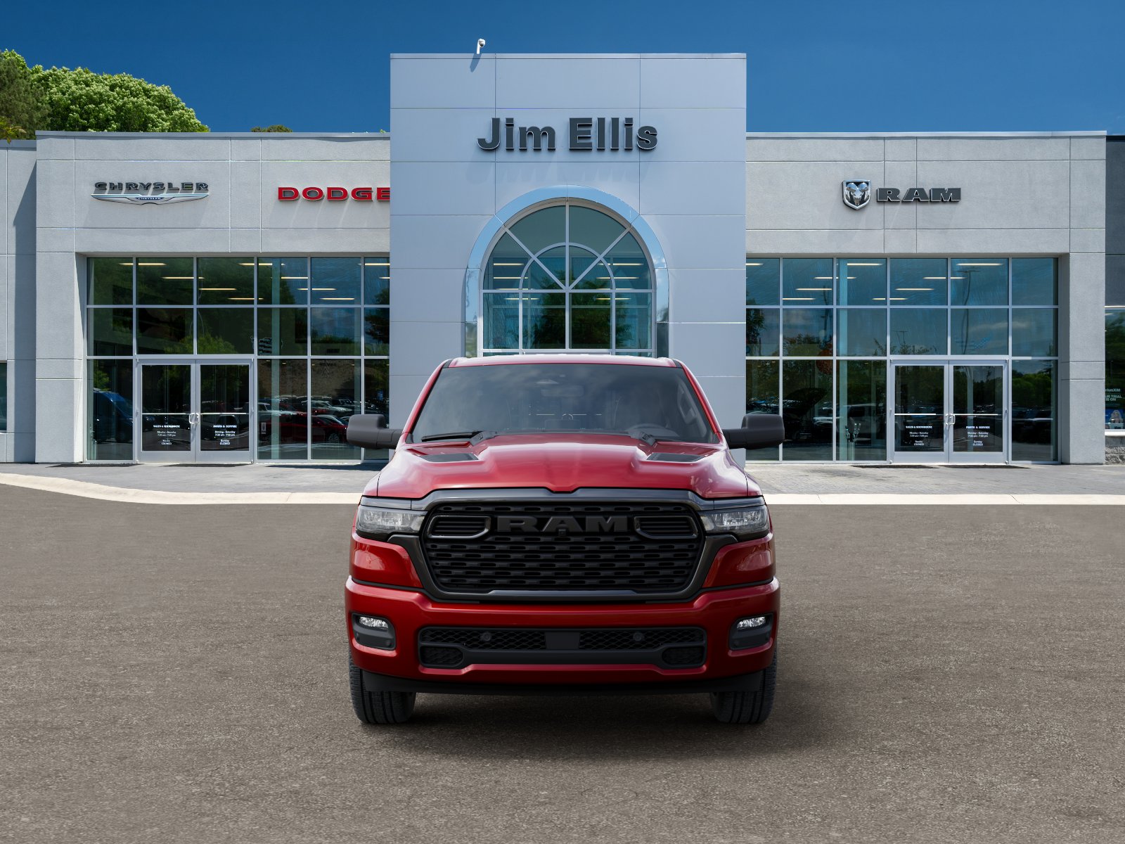 New 2026 Molten Red Pearl-Coat Exterior Paint RAM Tradesman image 32
