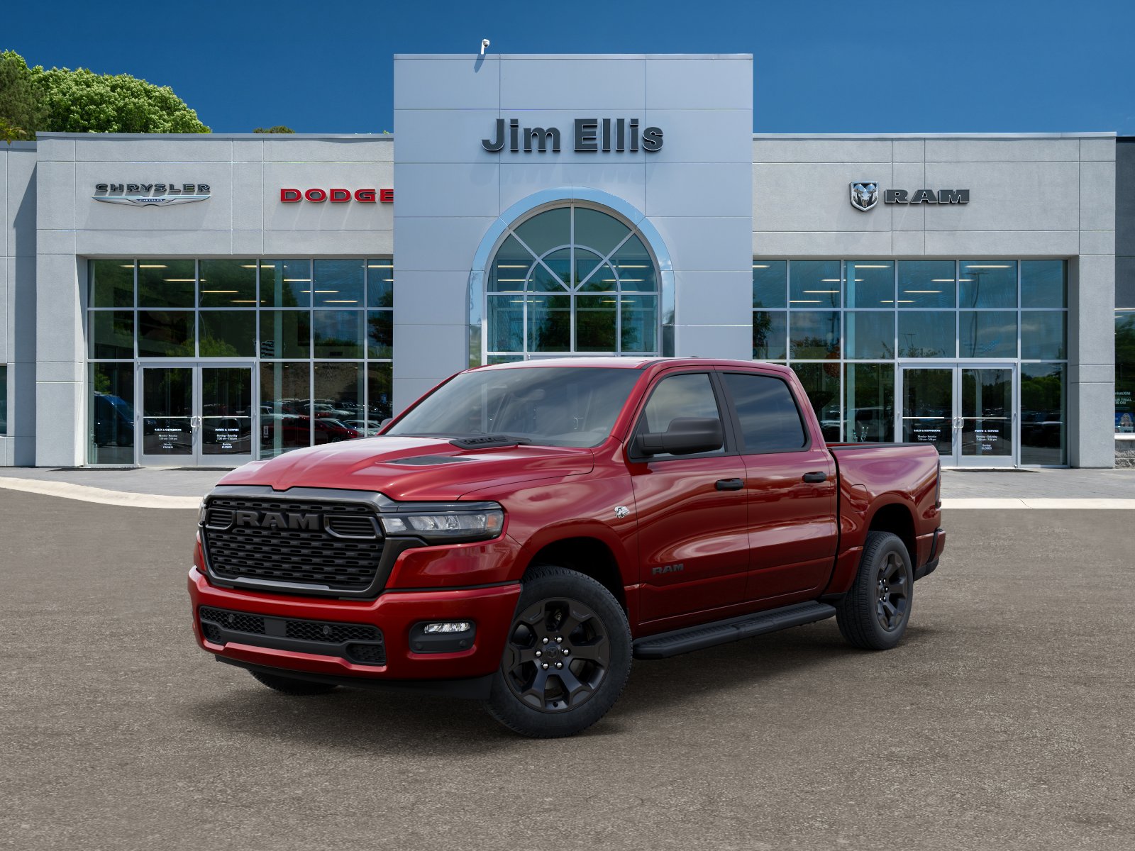 New 2026 Molten Red Pearl-Coat Exterior Paint RAM Tradesman image 27