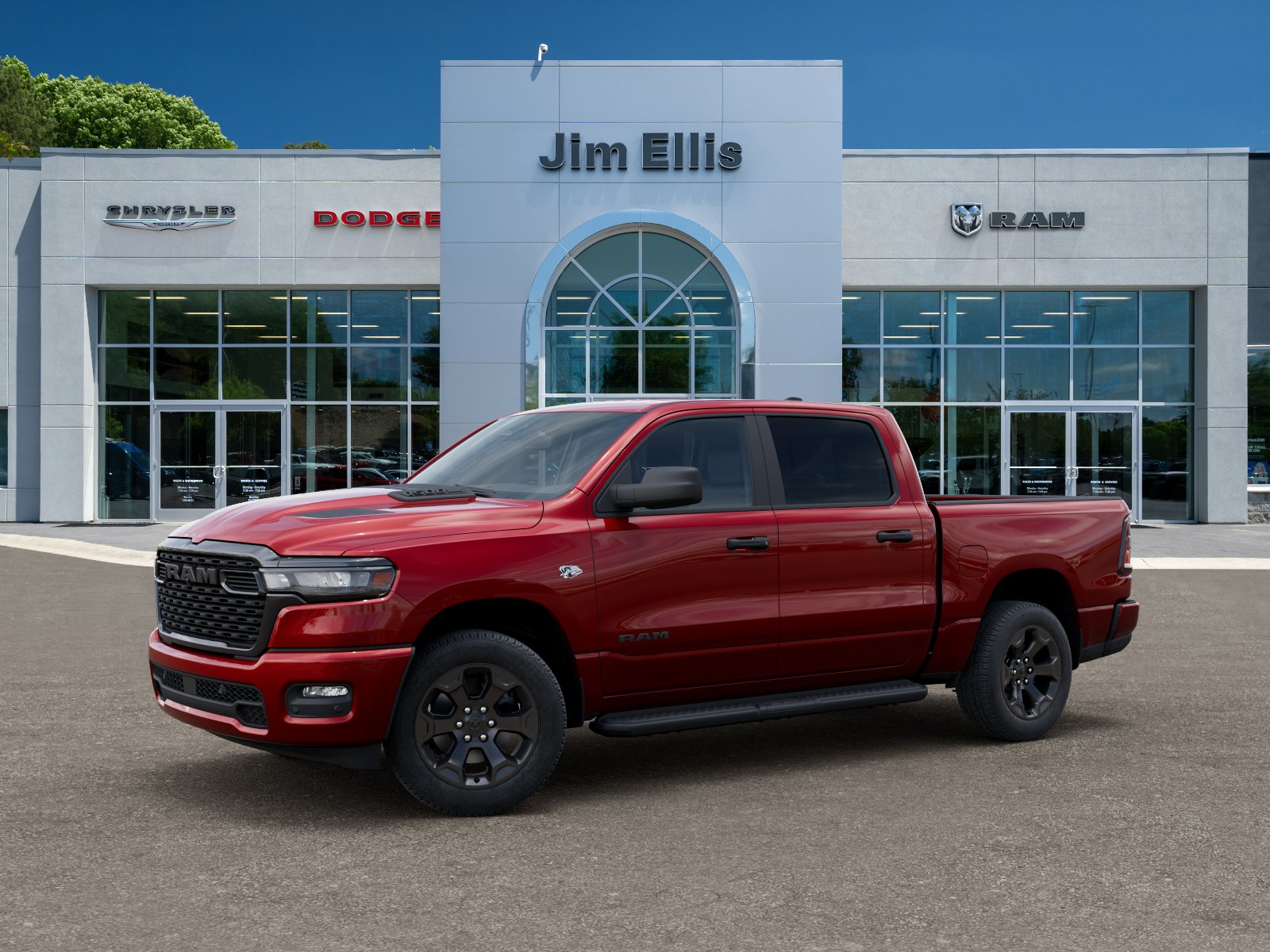 New 2026 Molten Red Pearl-Coat Exterior Paint RAM Tradesman image 28