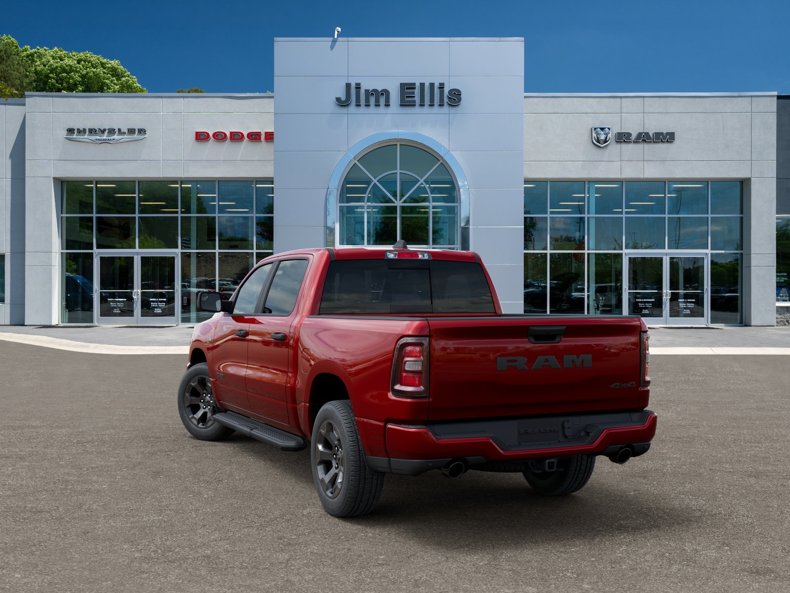 New 2026 Molten Red Pearl-Coat Exterior Paint RAM Tradesman image 29