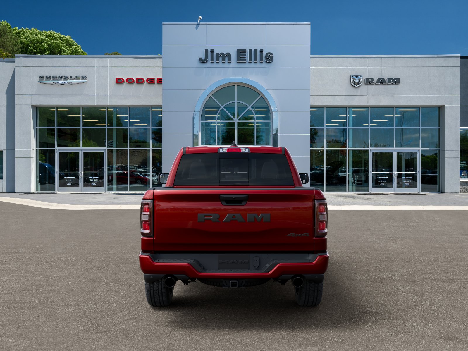New 2026 Molten Red Pearl-Coat Exterior Paint RAM Tradesman image 33