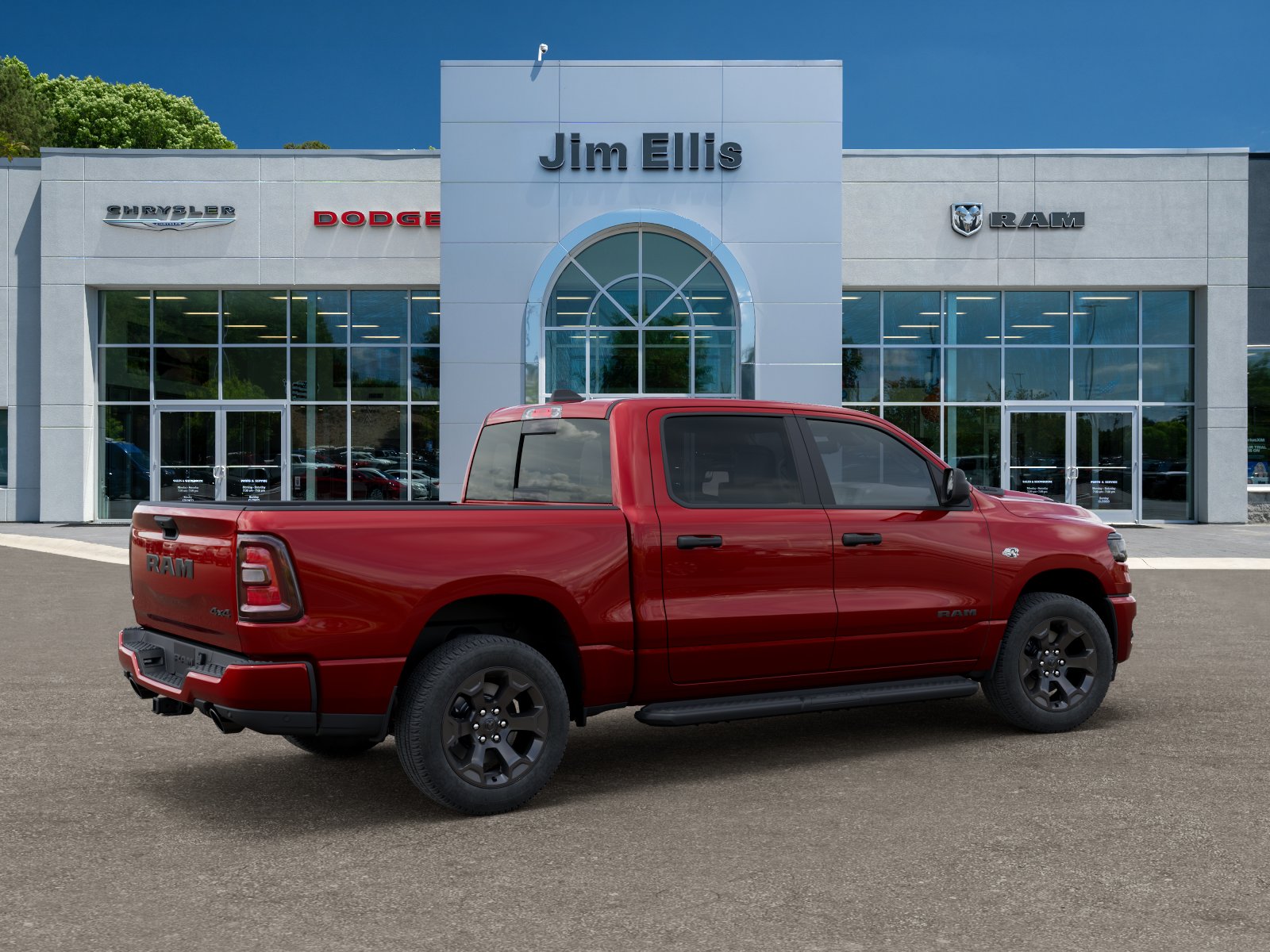 New 2026 Molten Red Pearl-Coat Exterior Paint RAM Tradesman image 30