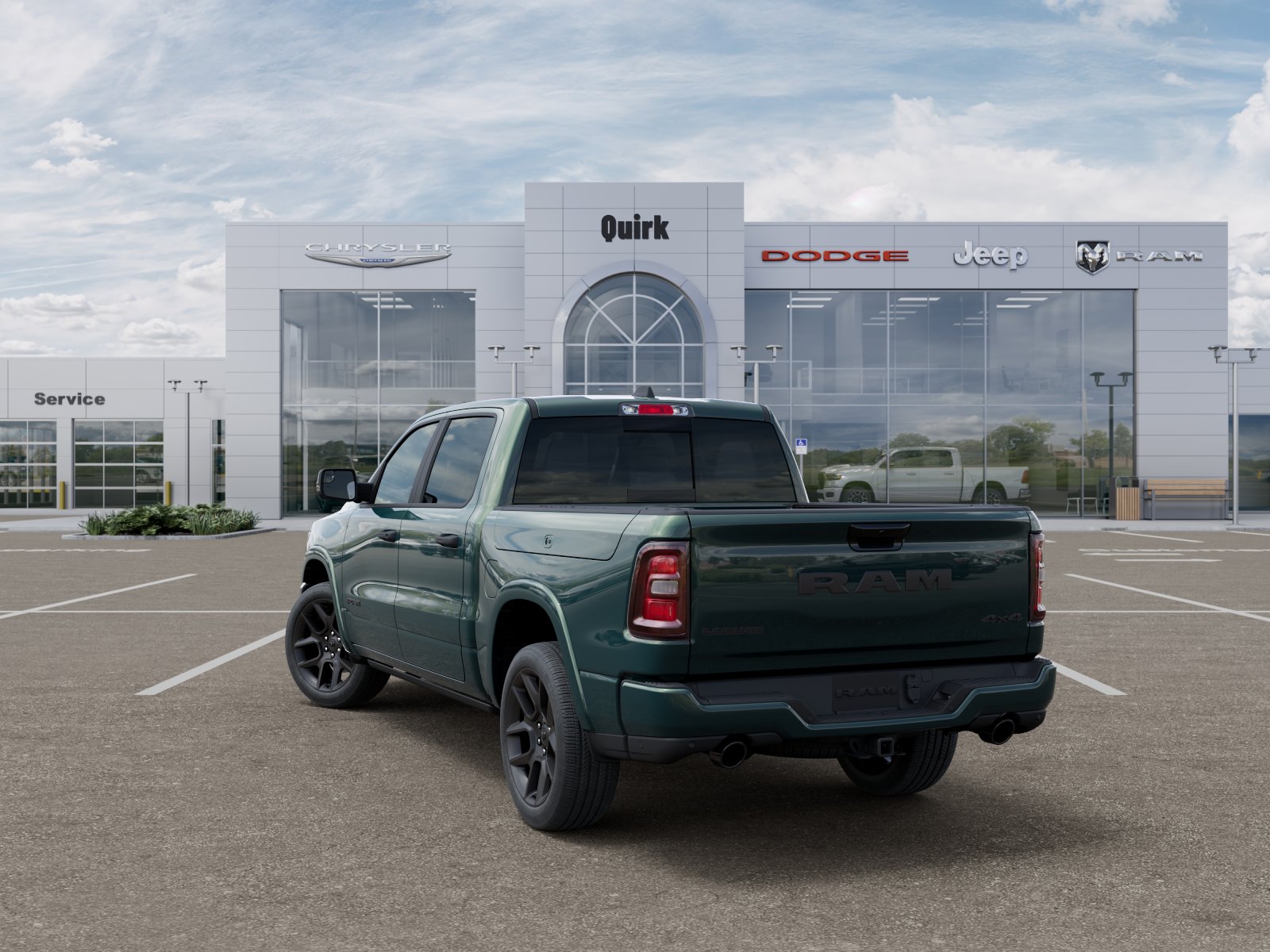 New 2026 Serrano Green Metallic Ram Laramie image 29