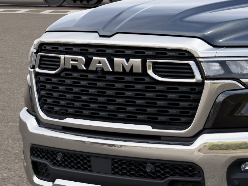 New 2026 Diamond Black Crystal Pearl-Coat Exterior Paint RAM RAM 1500 BIG HORN CREW CAB 4X4 image 111