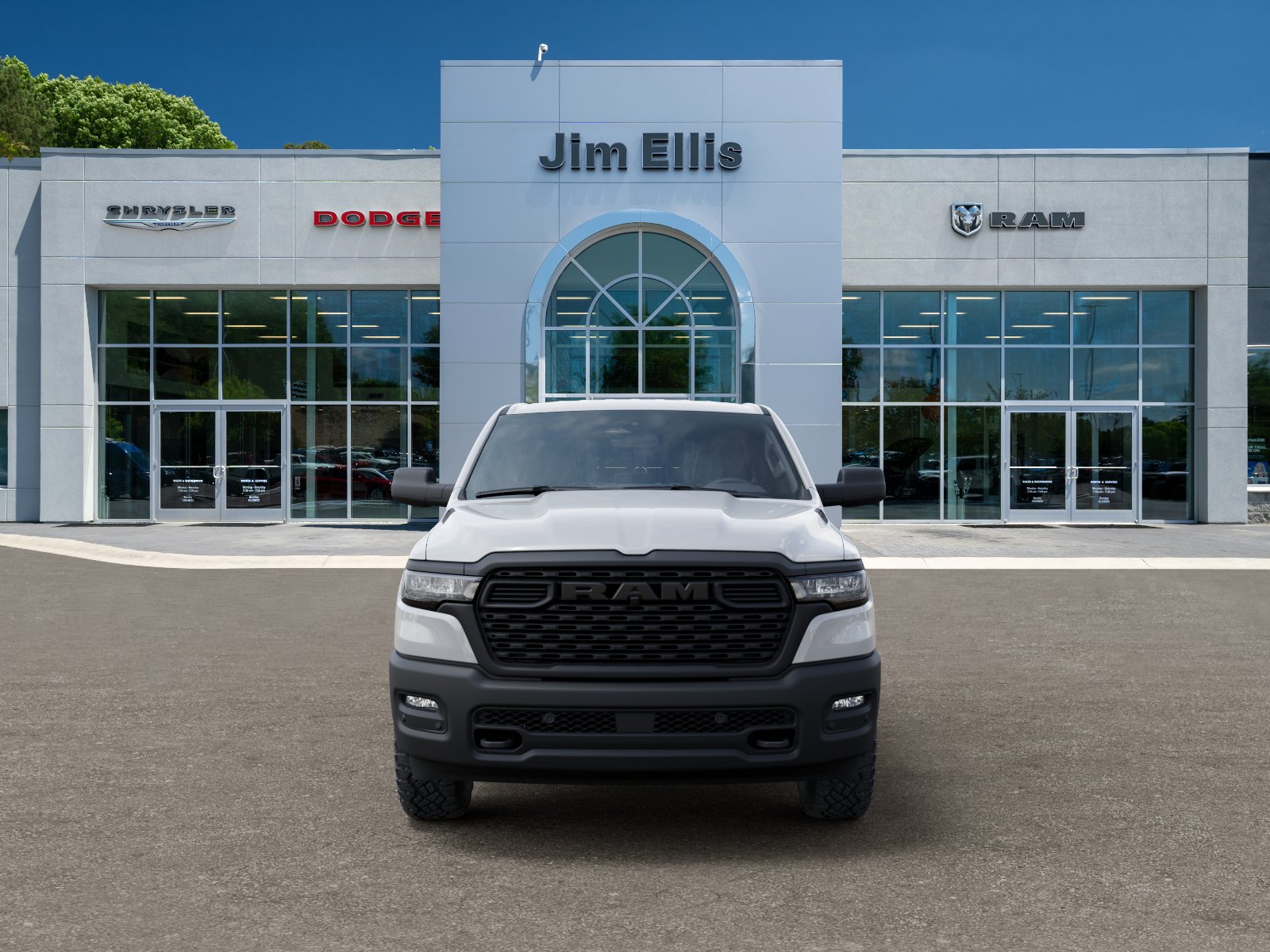 New 2026 Bright White Clear-Coat Exterior Paint RAM Warlock image 32