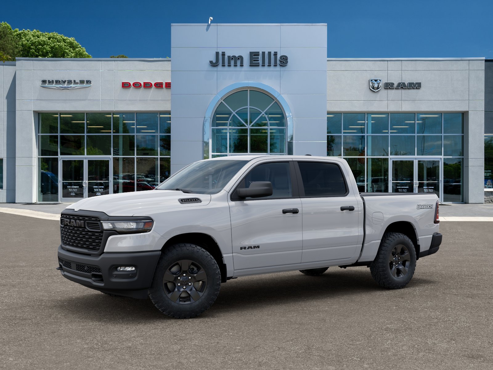New 2026 Bright White Clear-Coat Exterior Paint RAM Warlock image 28