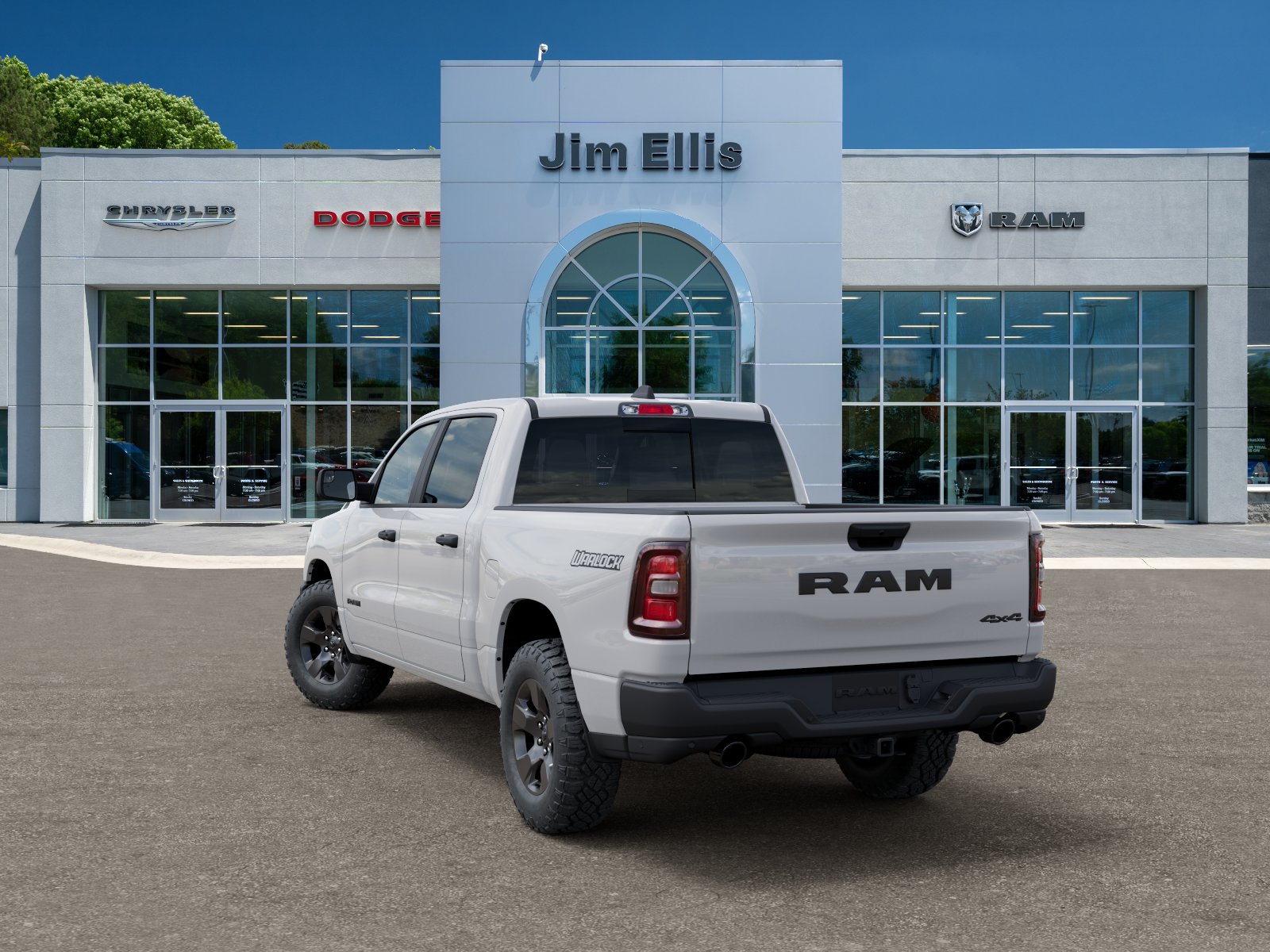 New 2026 Bright White Clear-Coat Exterior Paint RAM Warlock image 29