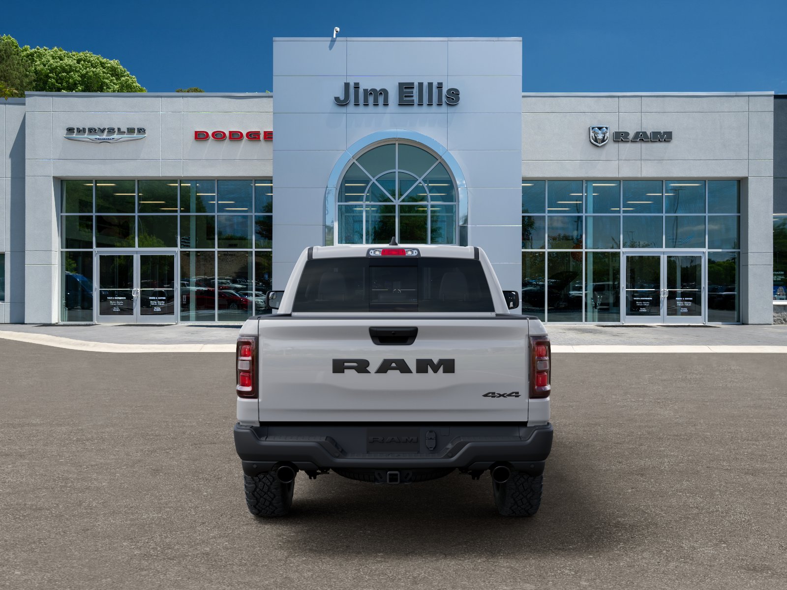 New 2026 Bright White Clear-Coat Exterior Paint RAM Warlock image 33