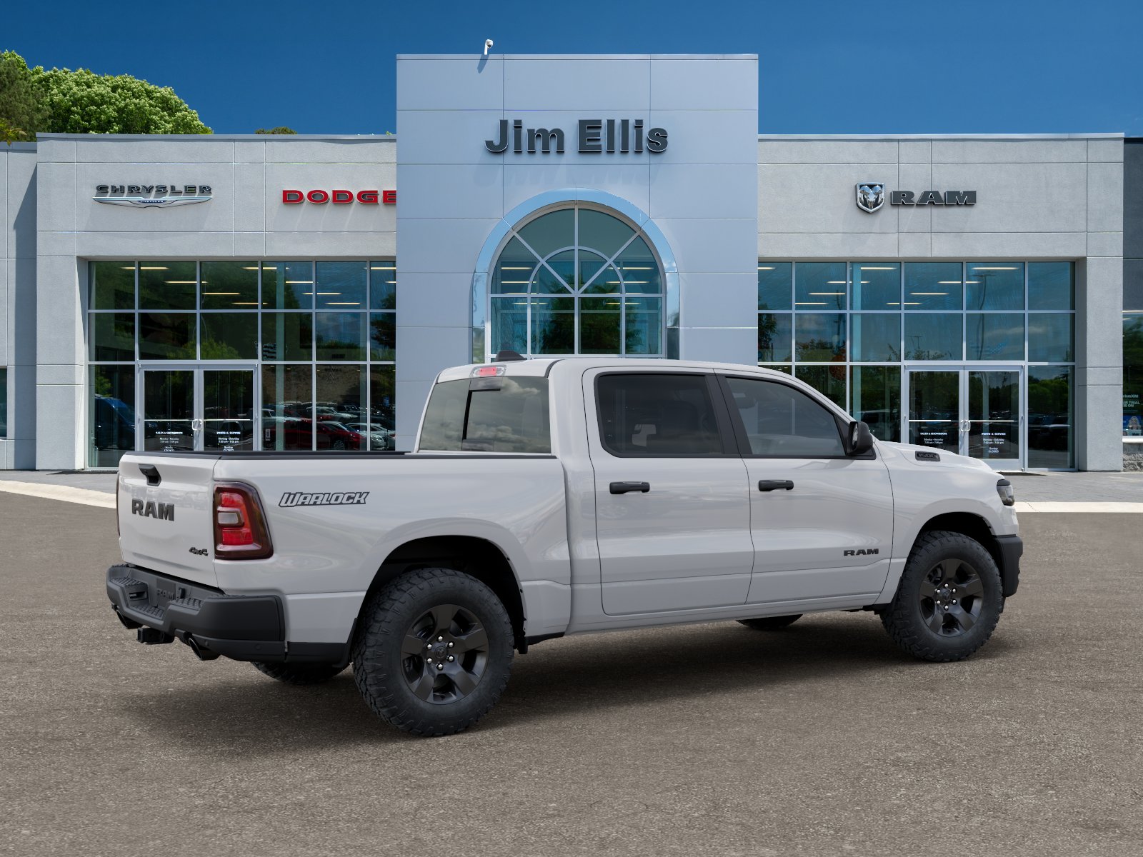 New 2026 Bright White Clear-Coat Exterior Paint RAM Warlock image 30